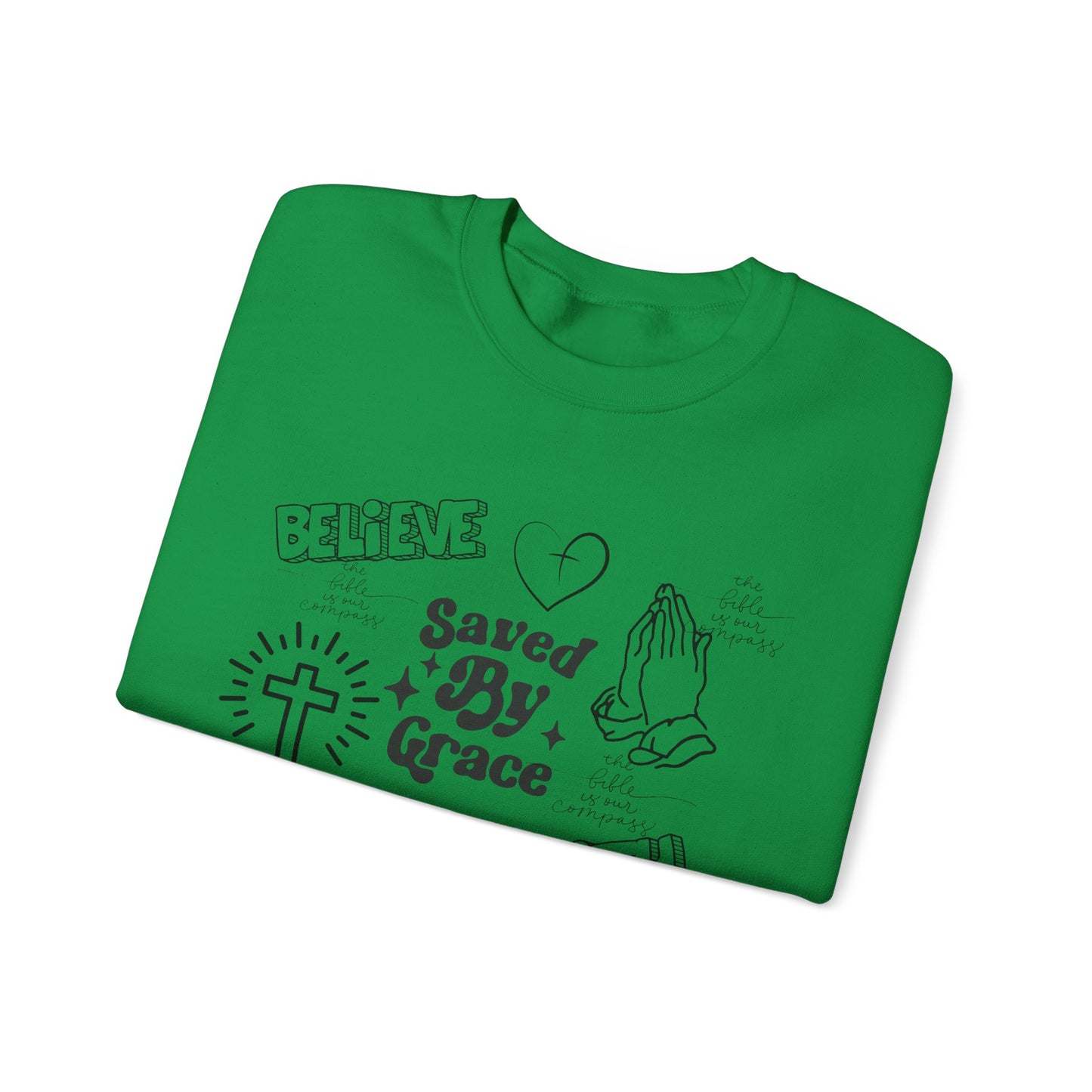 Faith & Grace Crewneck Sweatshirt - Unisex Heavy Blend™ - Perfect for Everyday Inspiration