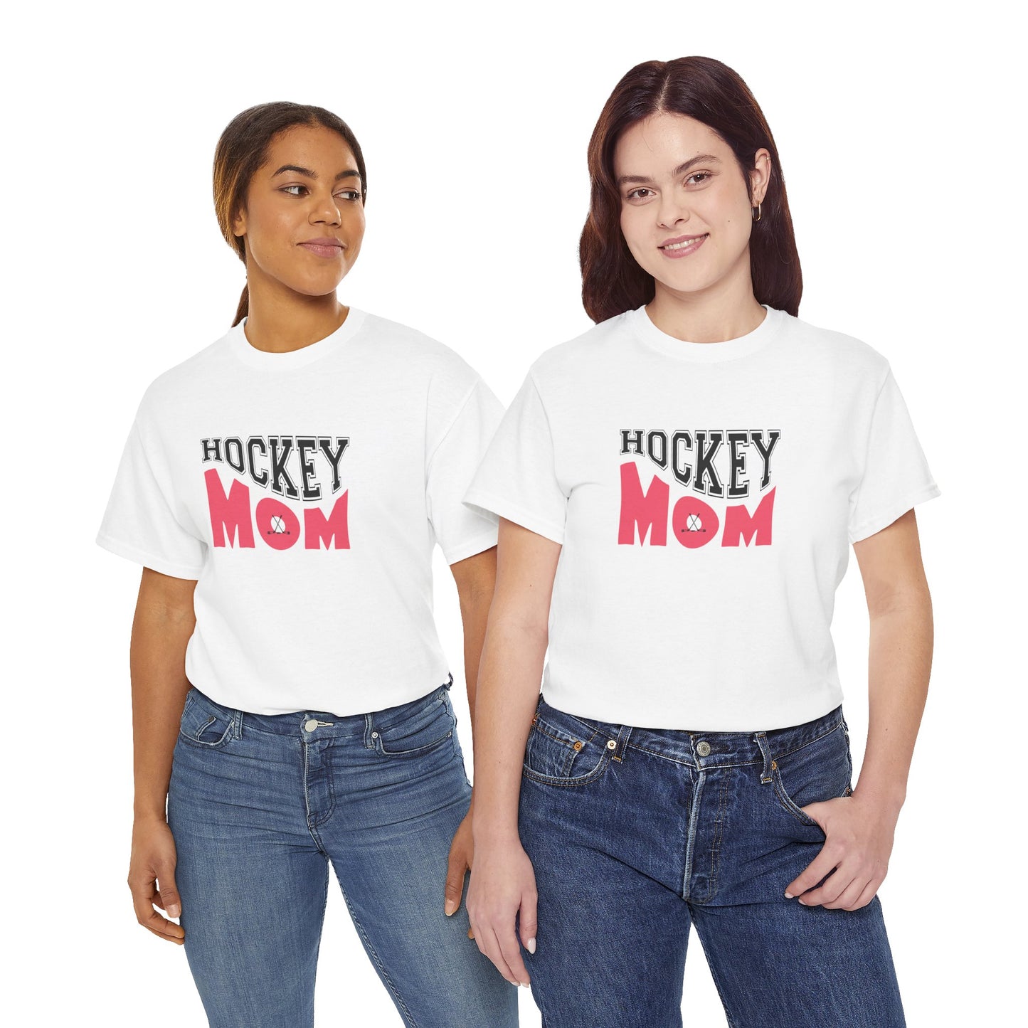 Hockey Mom Unisex Heavy Cotton Tee - Perfect for Sports Lovers