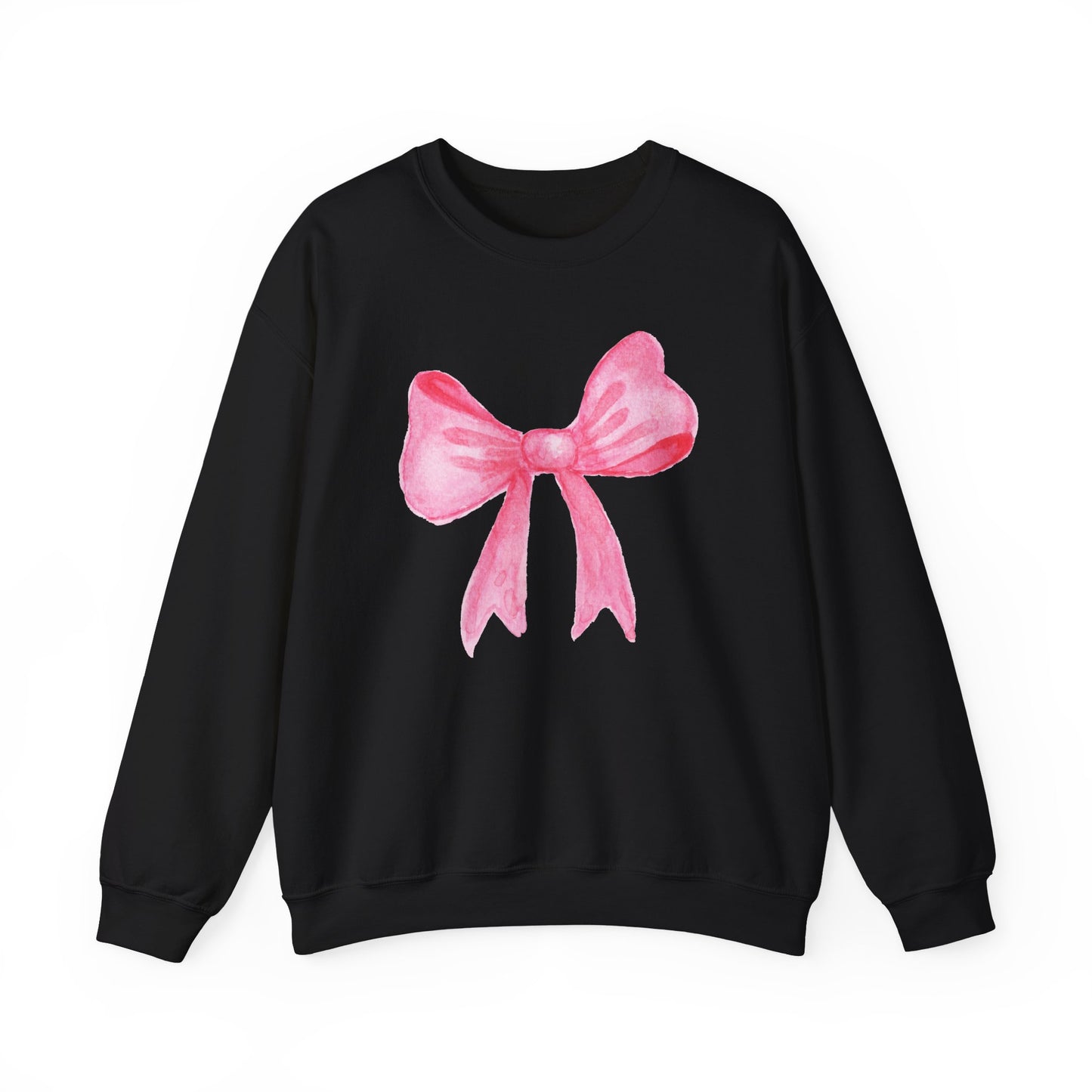 Pink Bow Unisex Sweatshirt - Cozy Gift for Fashion Lovers