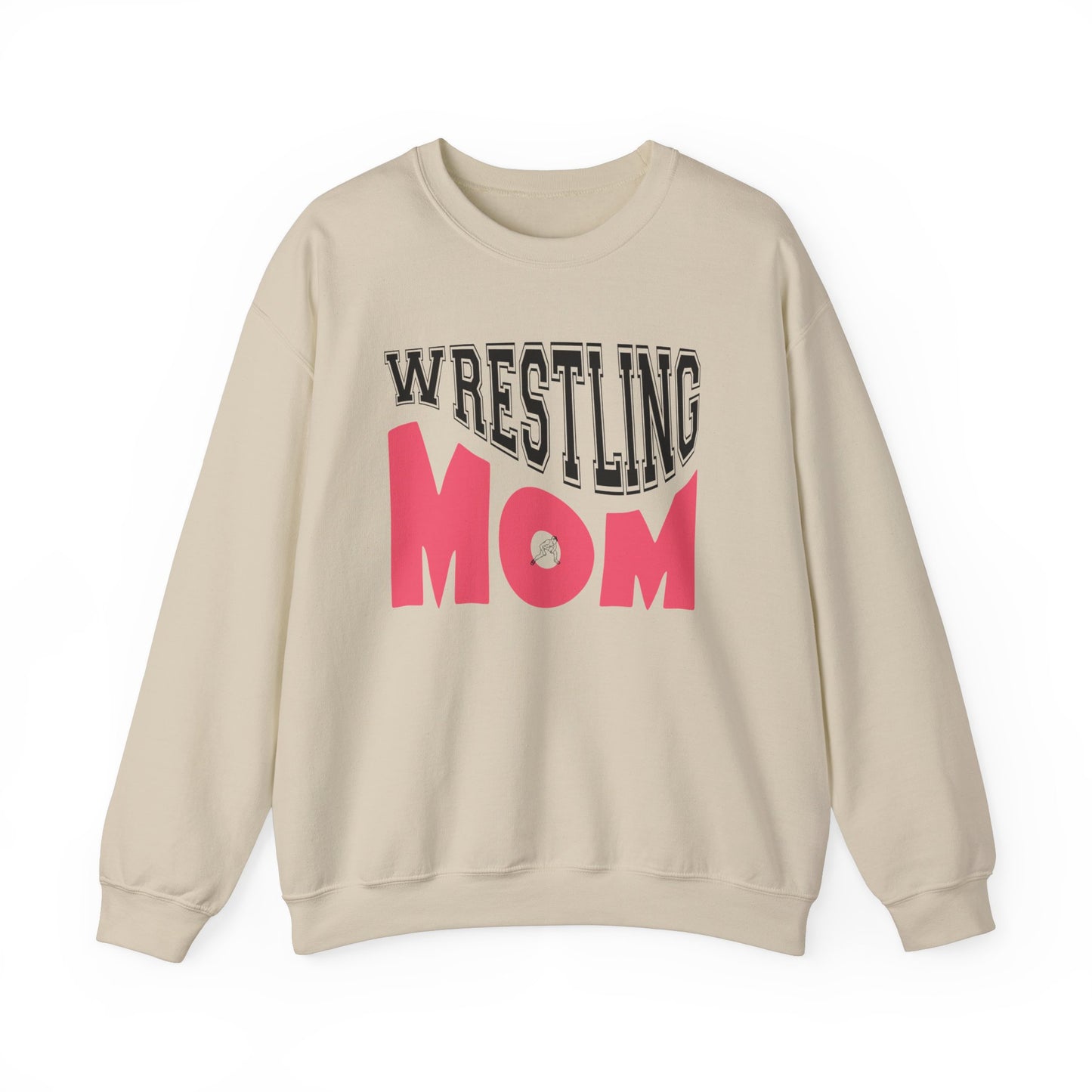 Wrestling Mom Sweatshirt - Unisex Heavy Blend Crewneck - Perfect Gift for Moms