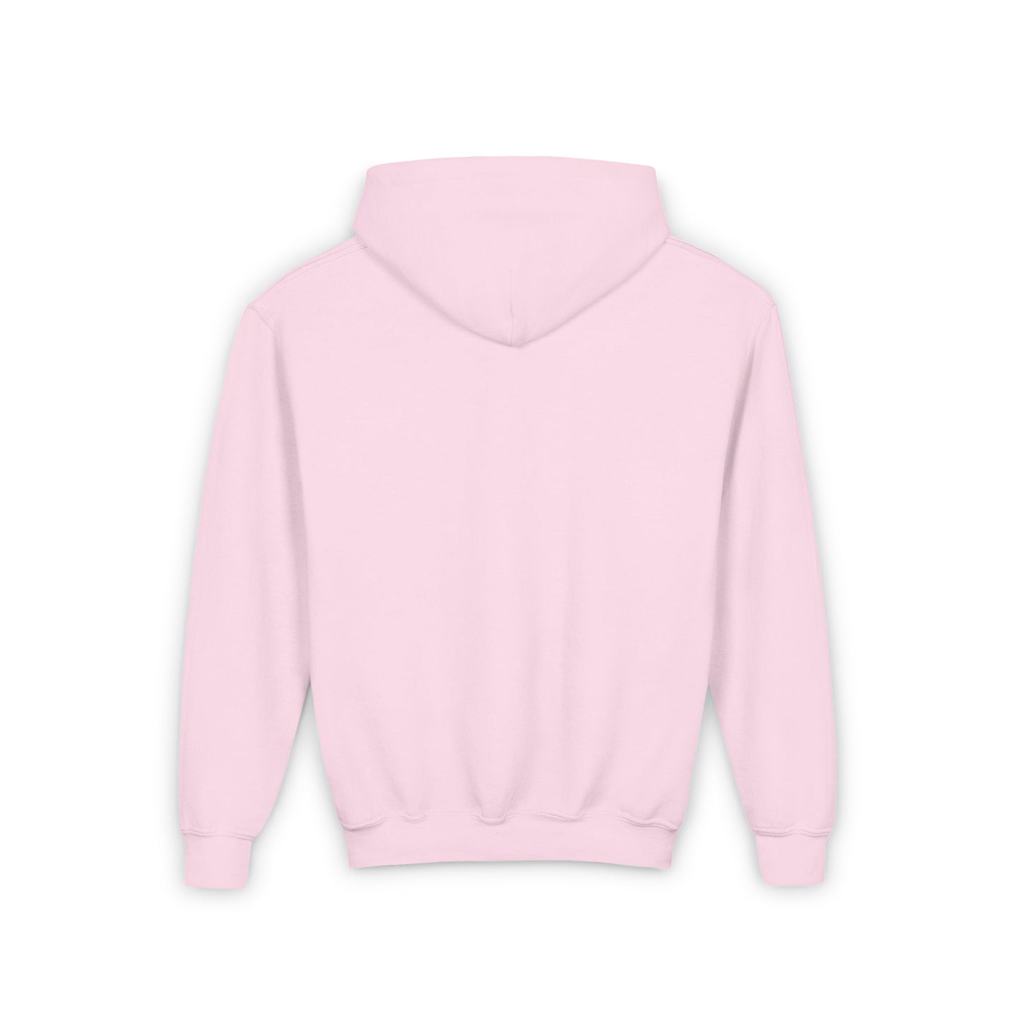 Pink Bow Design - Youth Heavy Blend Hooded Sweatshirt