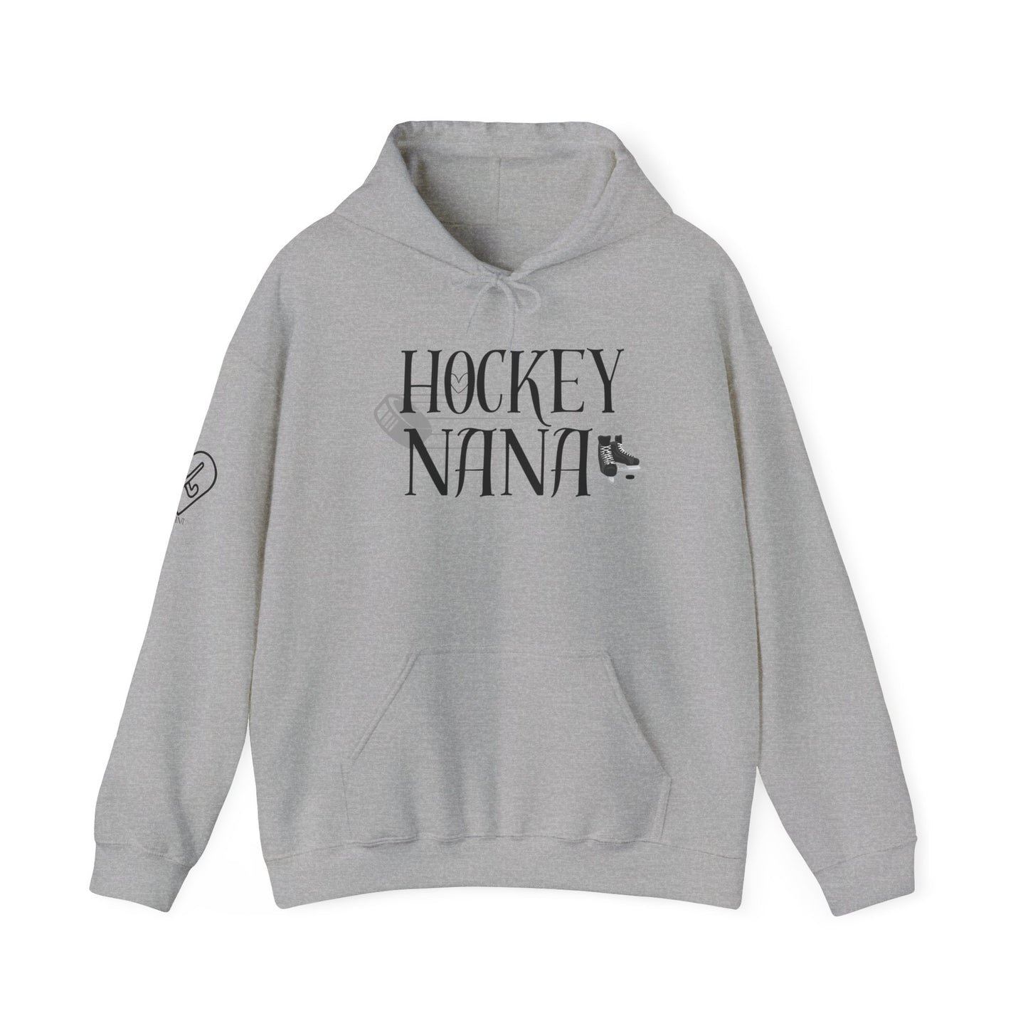 * Custom * Hockey Nana Unisex Heavy Blend™ Hooded Sweatshirt - Cozy Gift for Hockey Lovers