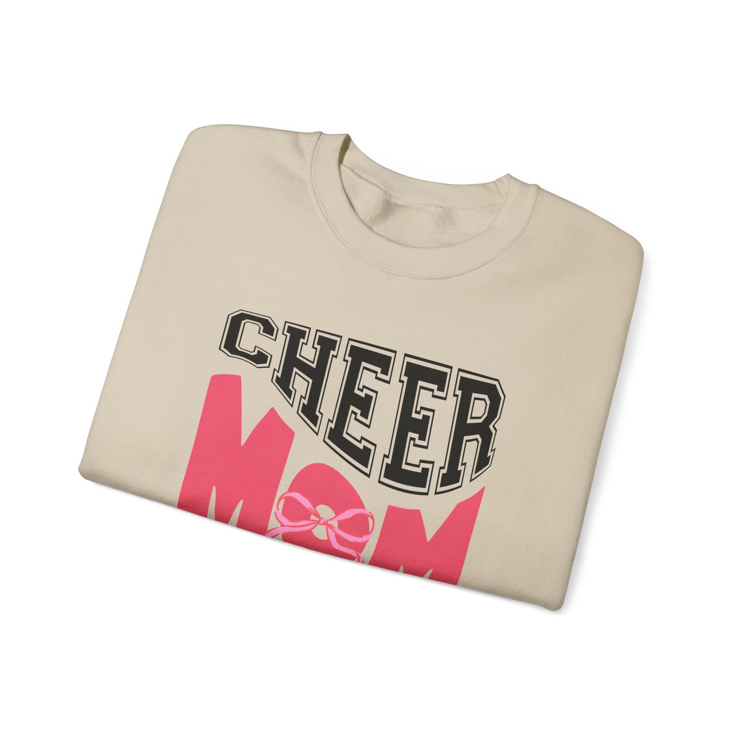 Cheer Mom Unisex Heavy Blend Crewneck Sweatshirt - Perfect Gift for Cheerleading Moms