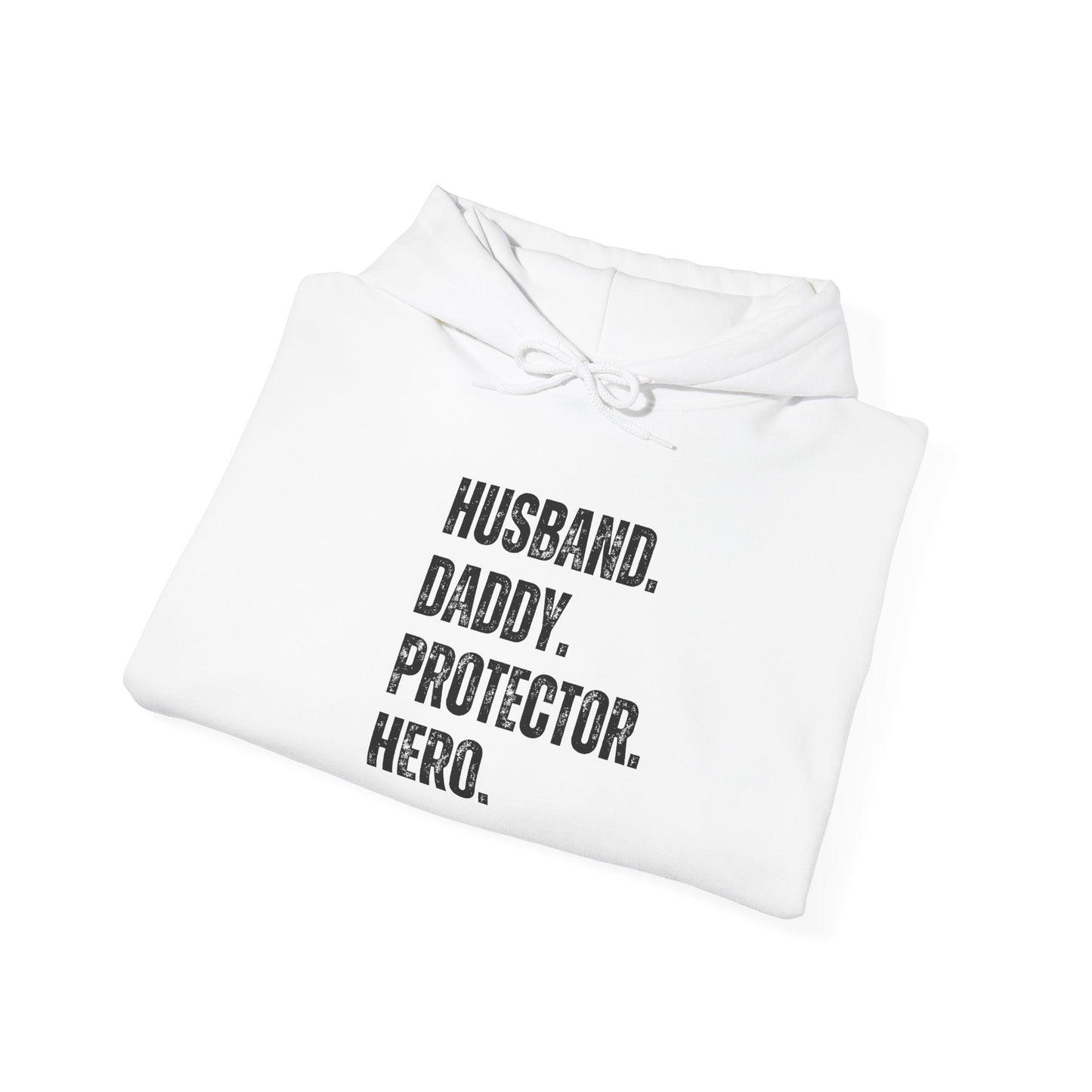 Husband Daddy Protector Hero Hooded Sweatshirt - Unisex Heavy Blend™