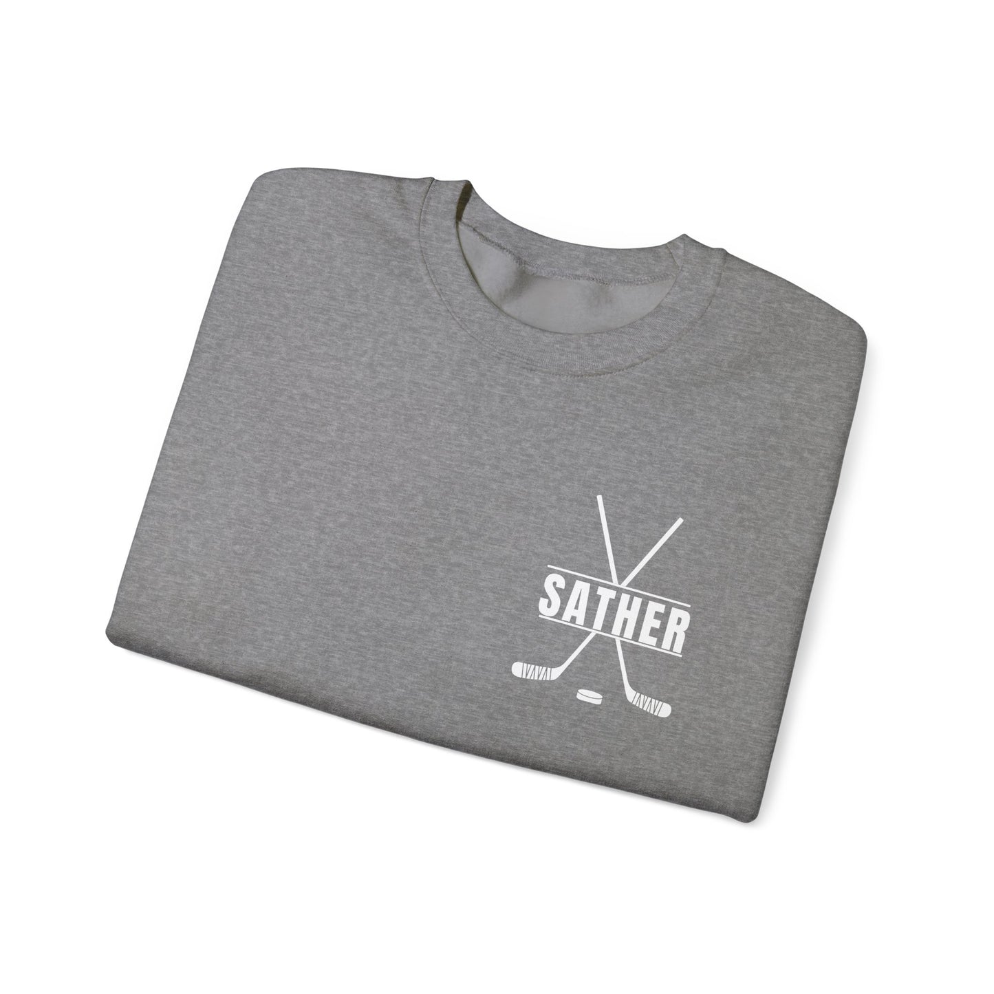 *** CUSTOM*** Unisex Heavy Blend™ Crewneck Sweatshirt - Hockey Rizz Up #47 Hockey Design