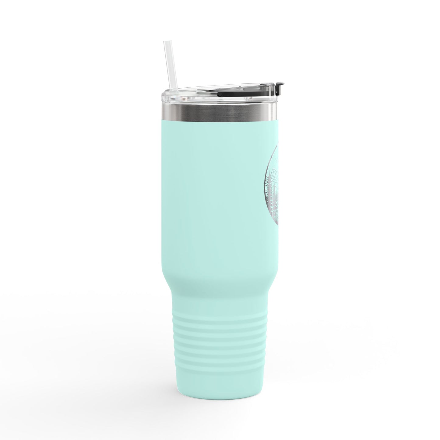 Nature-Inspired Insulated Travel Mug - 40oz Outdoor Adventure Cup