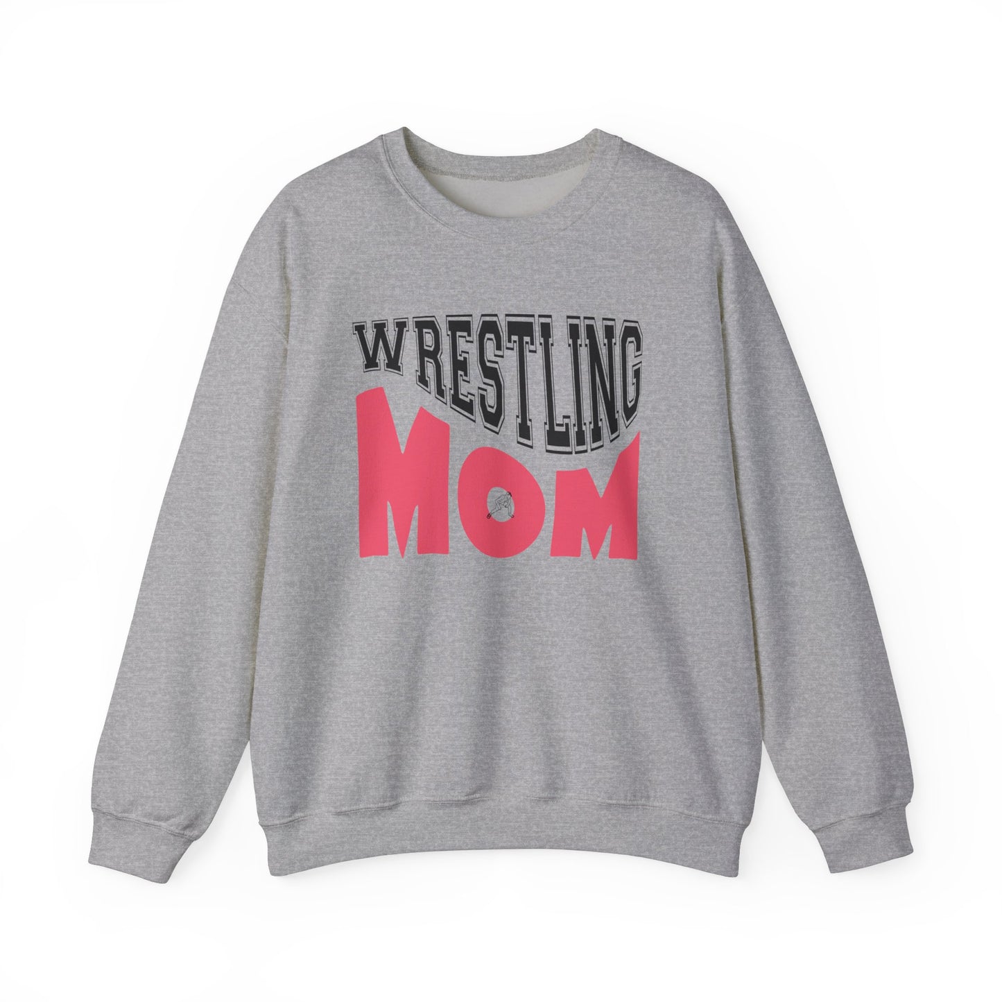 Wrestling Mom Sweatshirt - Unisex Heavy Blend Crewneck - Perfect Gift for Moms