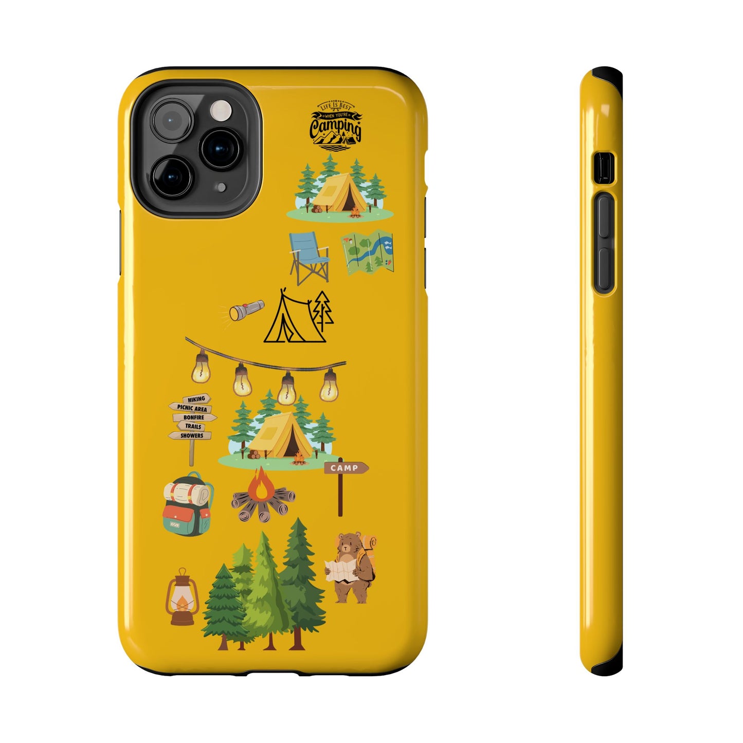 Adventure Vibe Tough Phone Case with Nature Designs
