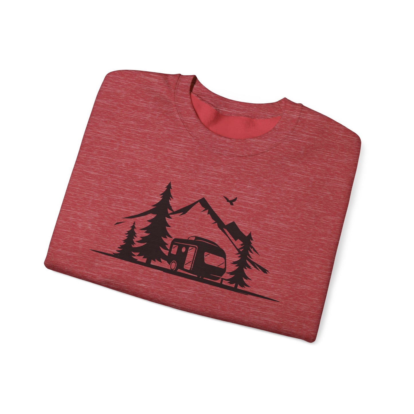 Nature-Inspired Unisex Heavy Blend™ Crewneck Sweatshirt - Perfect for Adventures