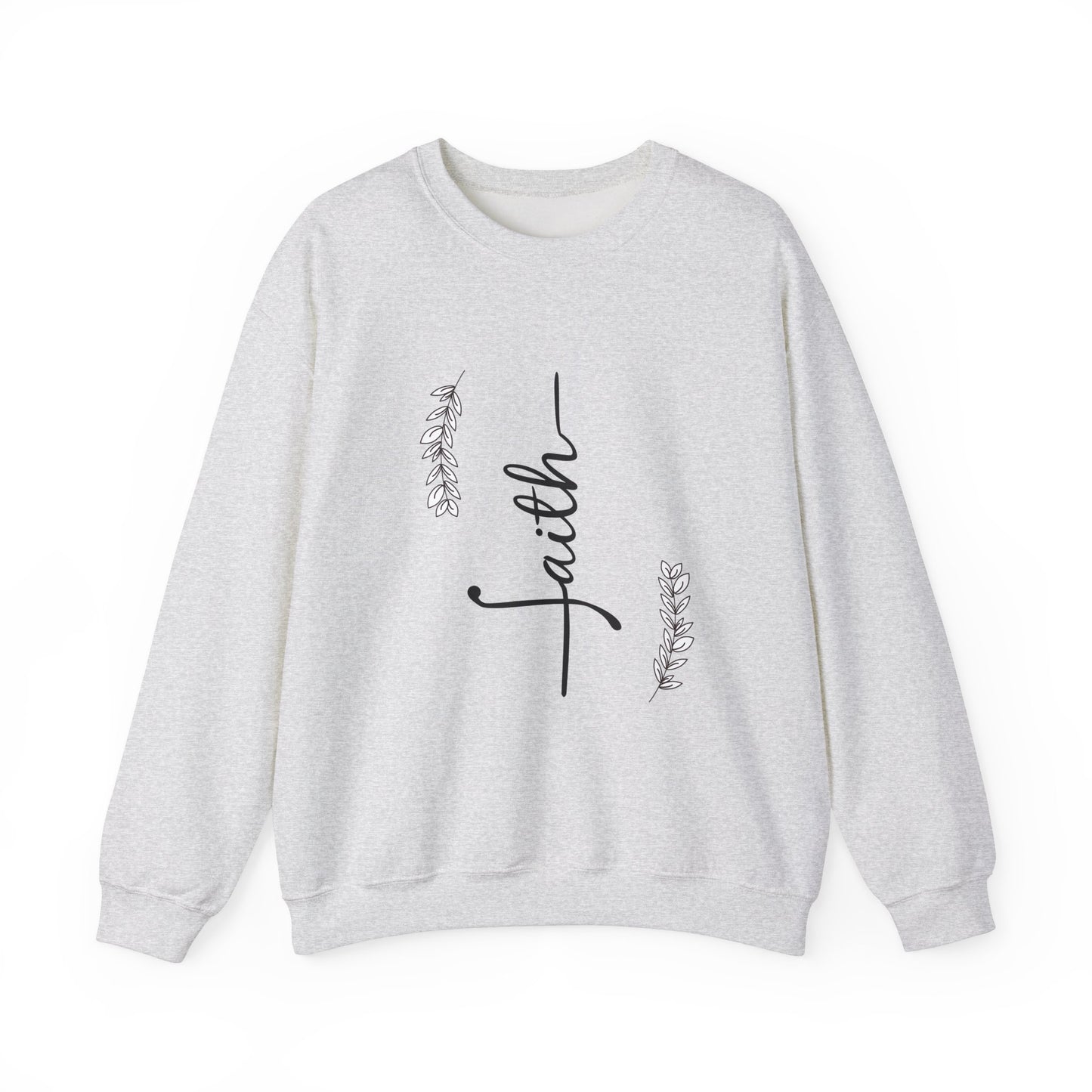 Faith Crewneck Sweatshirt - Unisex Heavy Blend™ - Cozy Comfort for All Occasions