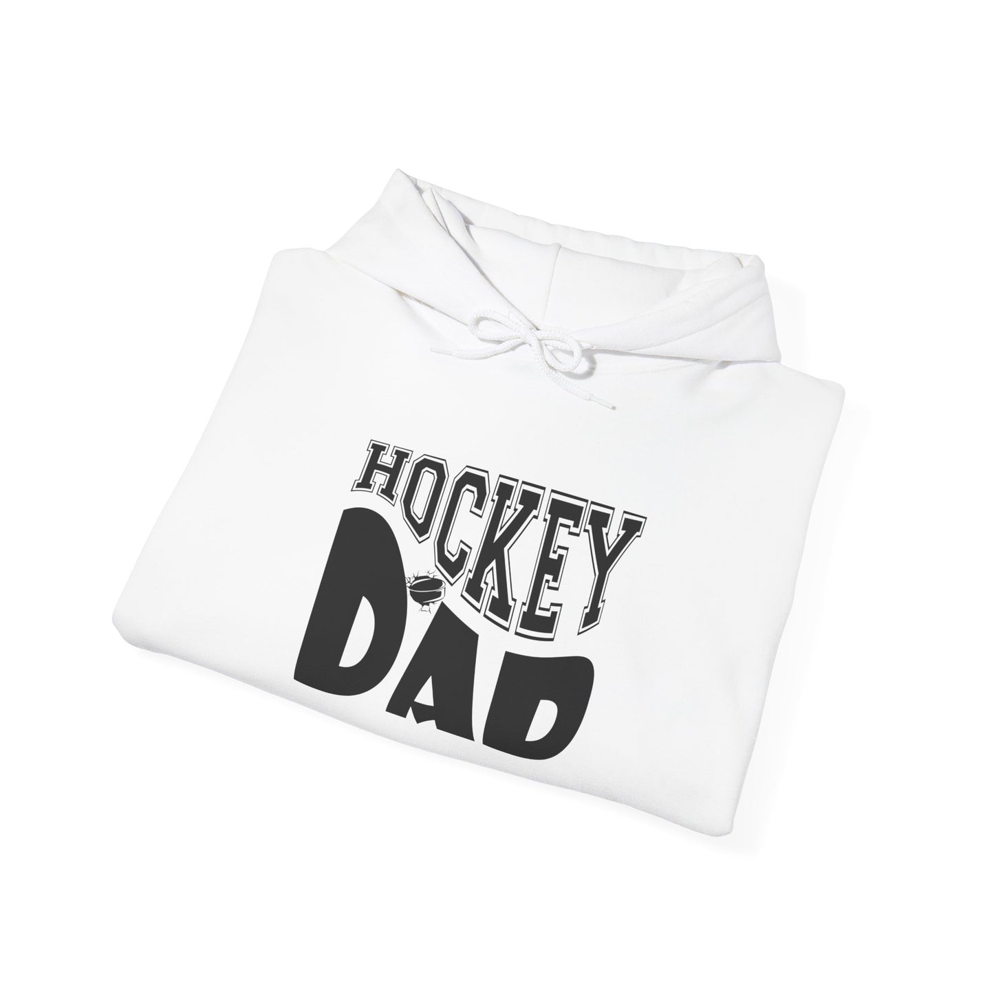 Hockey Dad Unisex Heavy Blend Hoodie - Perfect Gift for Sports Enthusiasts