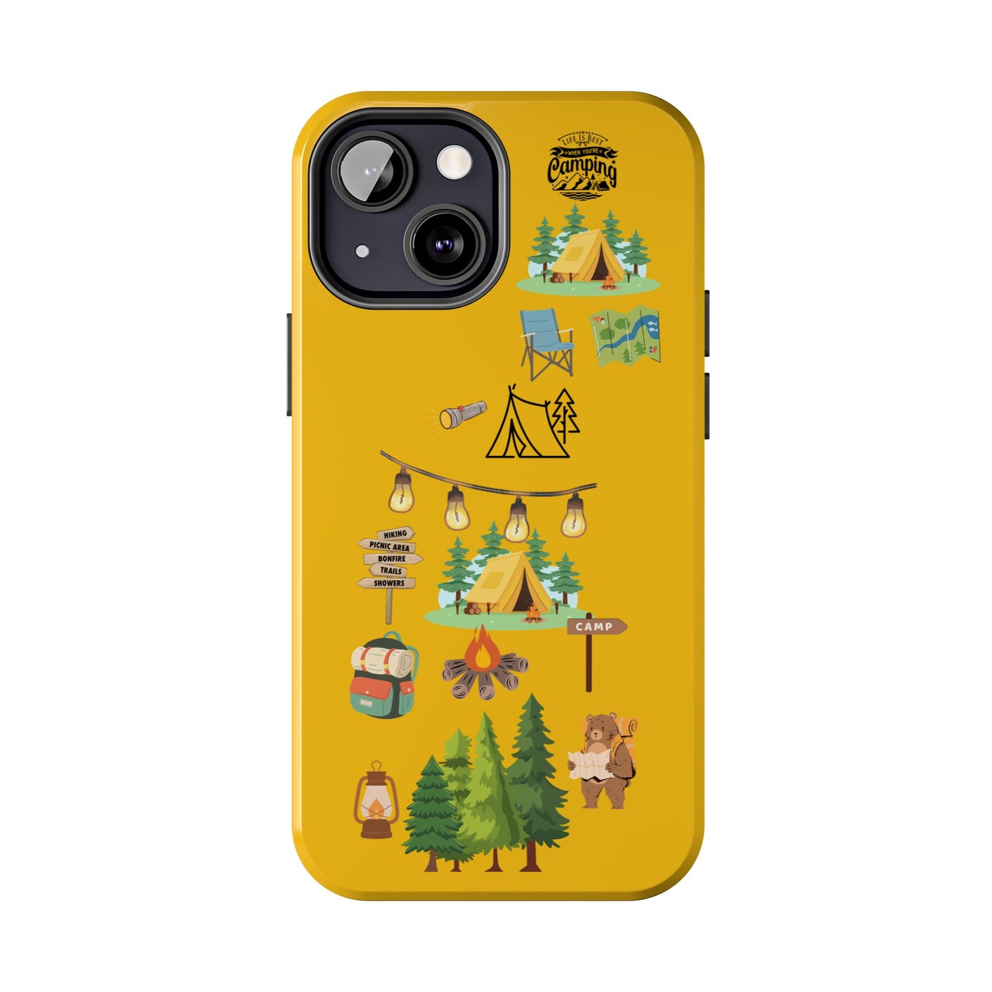 Adventure Vibe Tough Phone Case with Nature Designs