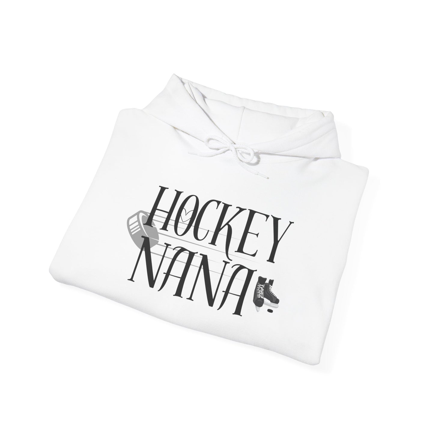 * Custom * Hockey Nana Unisex Heavy Blend™ Hooded Sweatshirt - Cozy Gift for Hockey Lovers