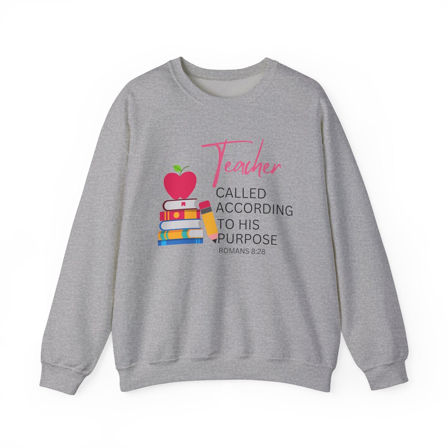 Teacher Purpose Sweatshirt - Inspirational Crewneck for Educators