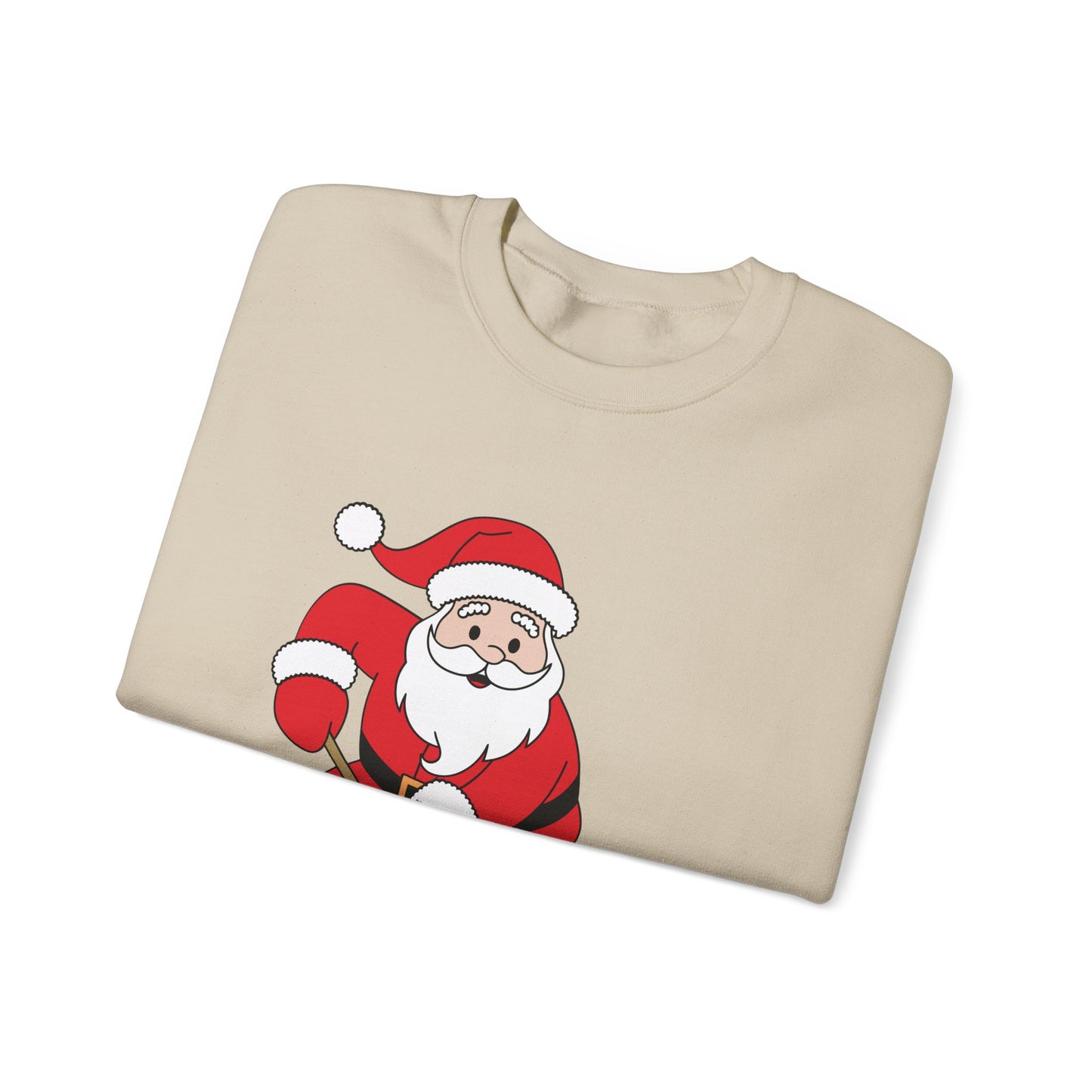 Santa Hockey Unisex Crewneck Sweatshirt