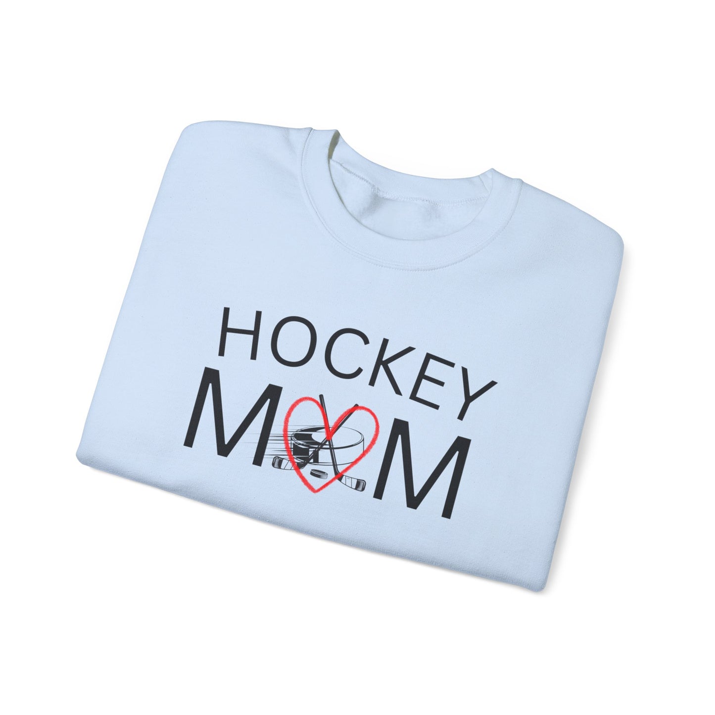 Custom * Hockey Mom Sweatshirt | Unisex Heavy Blend Crewneck | Perfect Gift for Sports Moms