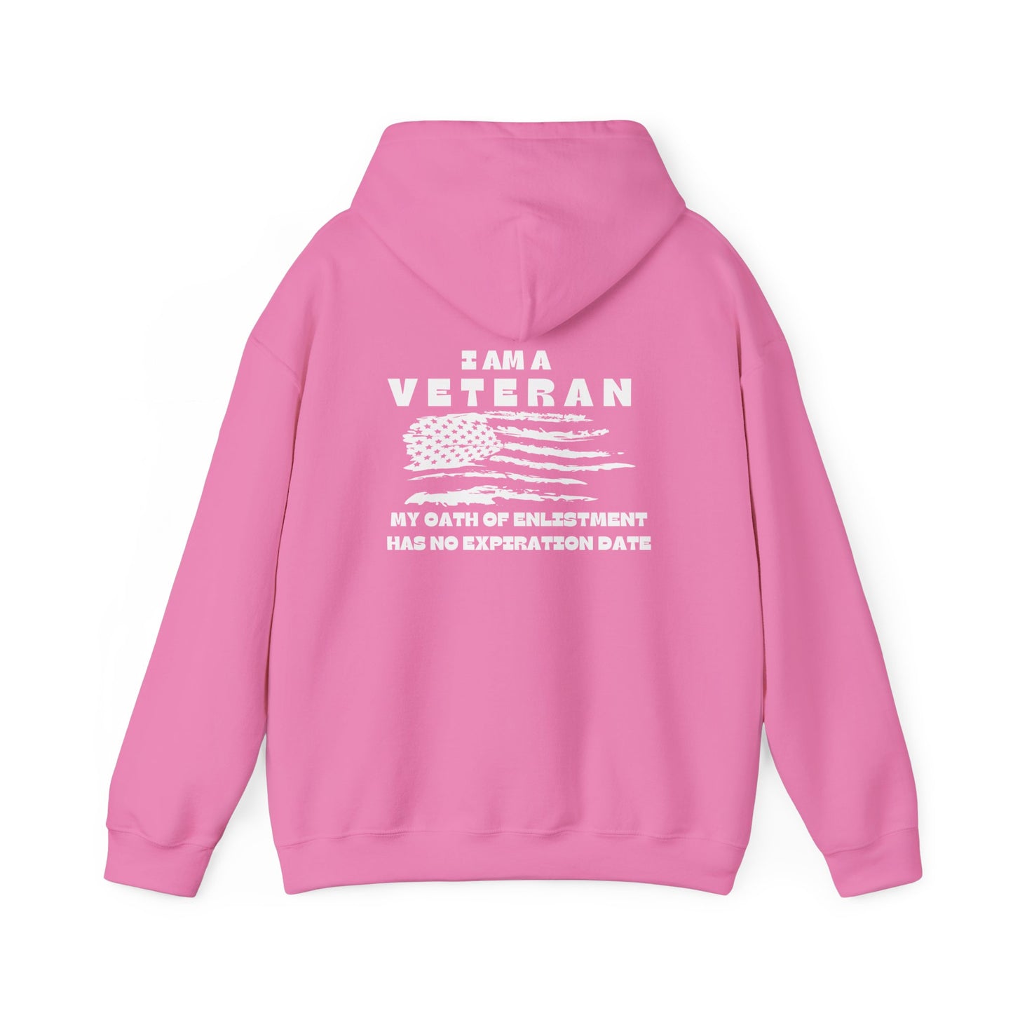 I AM A VETERAN - Cozy Unisex Heavy Blend™ Hooded Sweatshirt