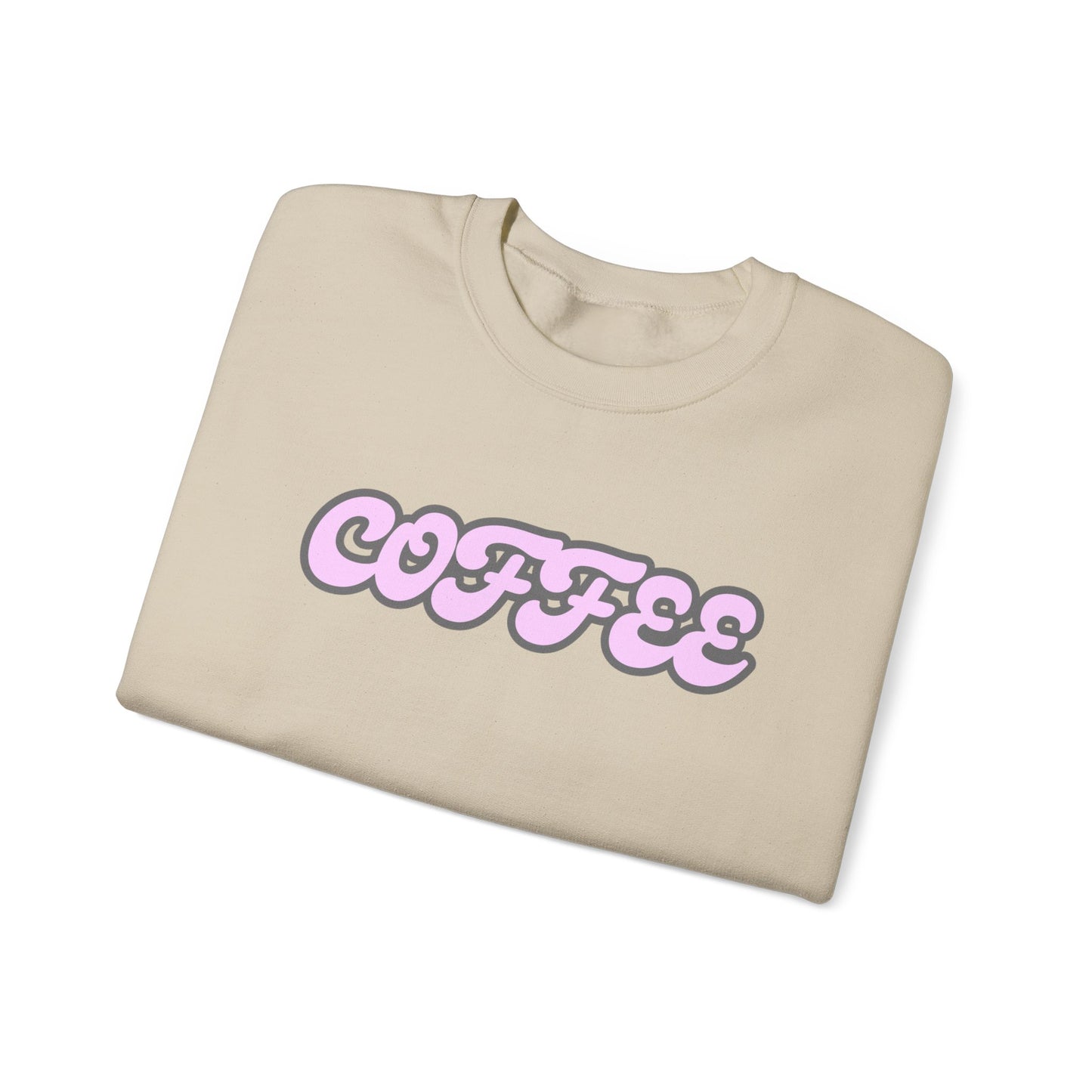 Coffee Lover pink ink - Unisex Crewneck Sweatshirt | Cozy & Stylish Apparel