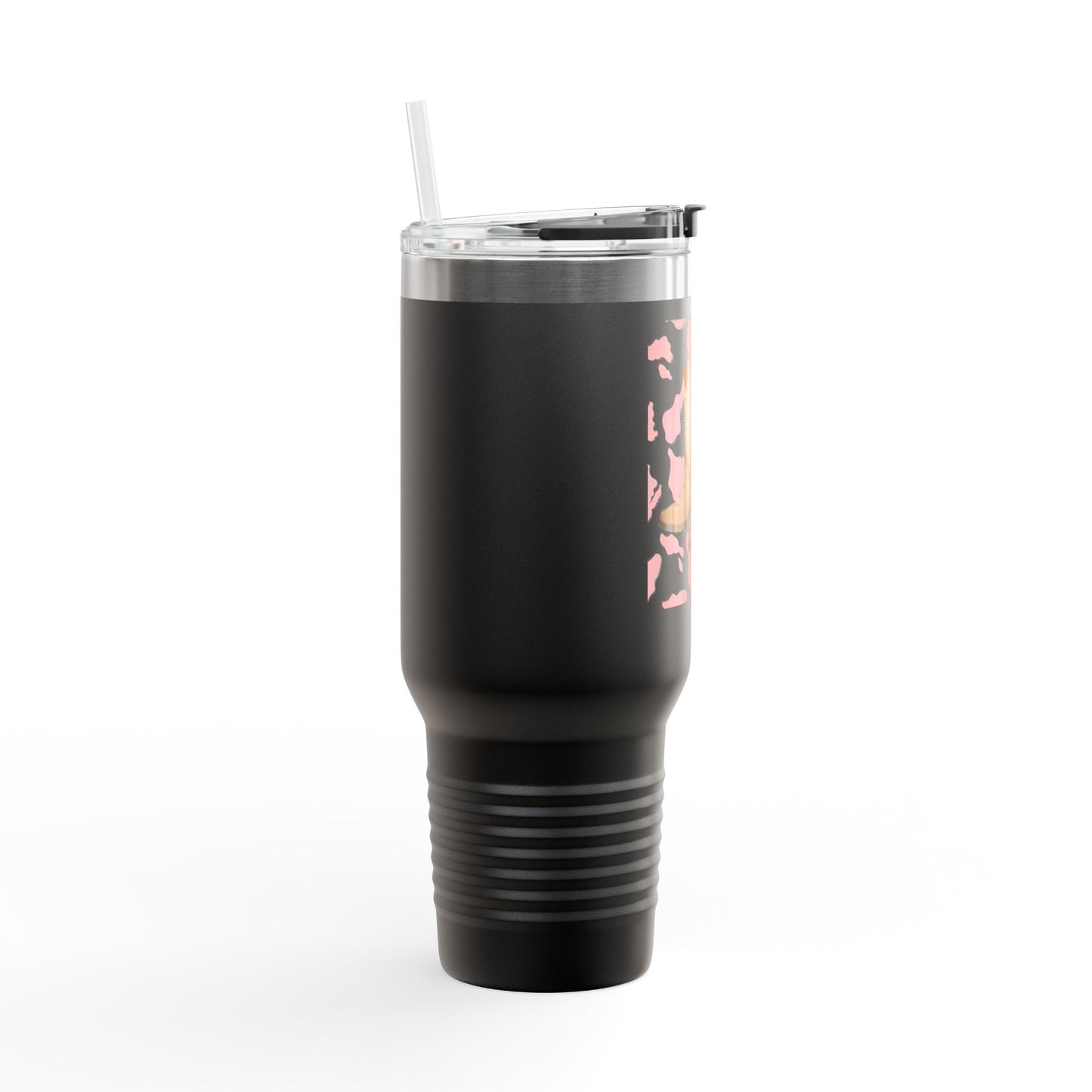 Stylish Insulated Travel Mug - 40oz Country Boots Design for Coffee Lovers and Adventurers