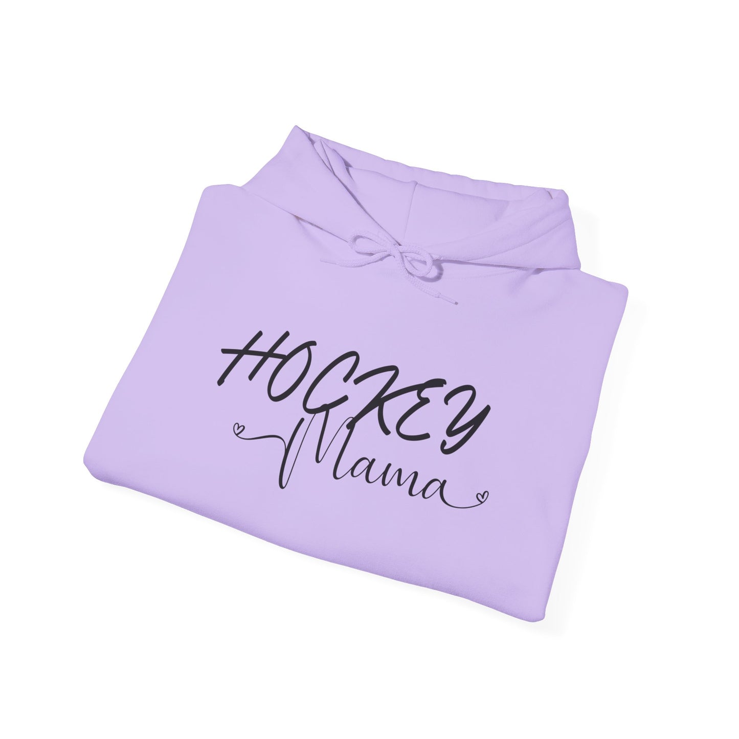 Hockey Mama Cursive Unisex Heavy Blend Hooded Sweatshirt