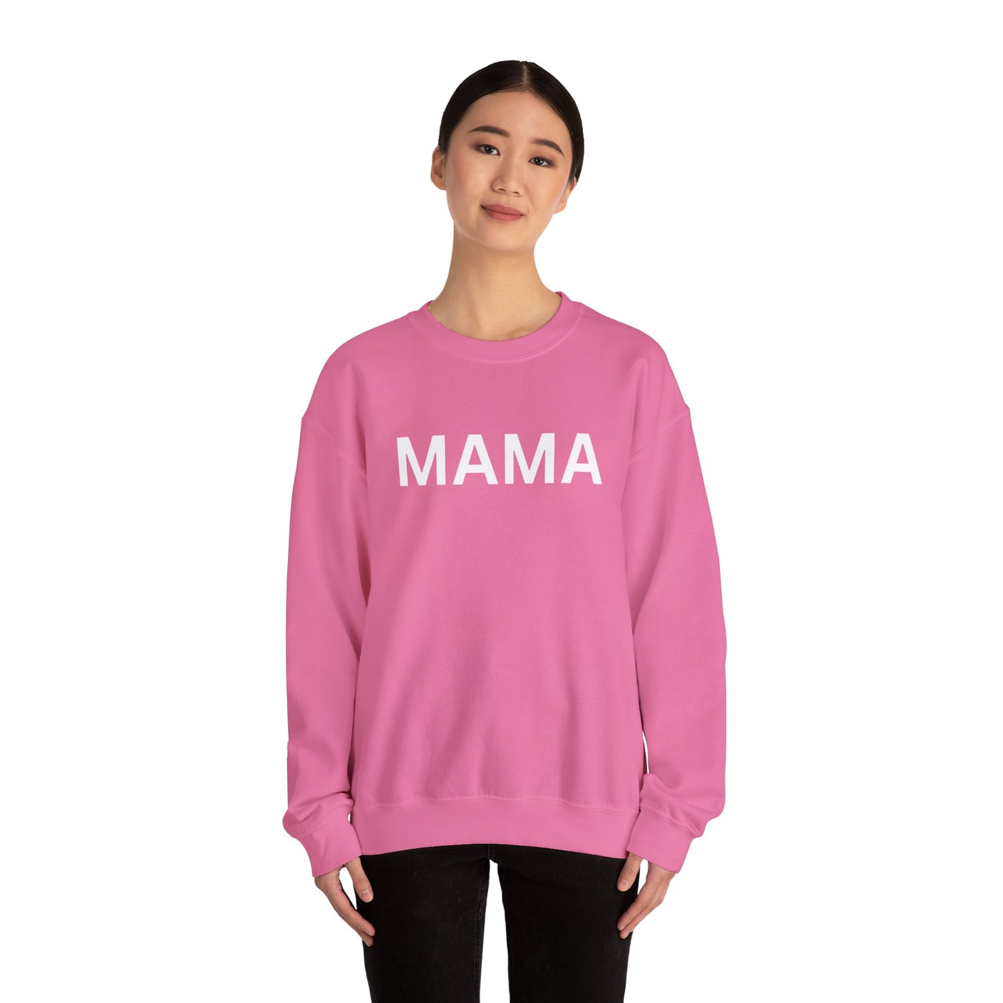 Mama Crewneck Sweatshirt | Cozy Unisex Heavy Blend™ Sweatshirt for Moms