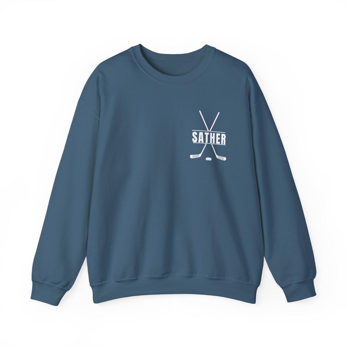 *** CUSTOM*** Unisex Heavy Blend™ Crewneck Sweatshirt - Hockey Rizz Up #47 Hockey Design