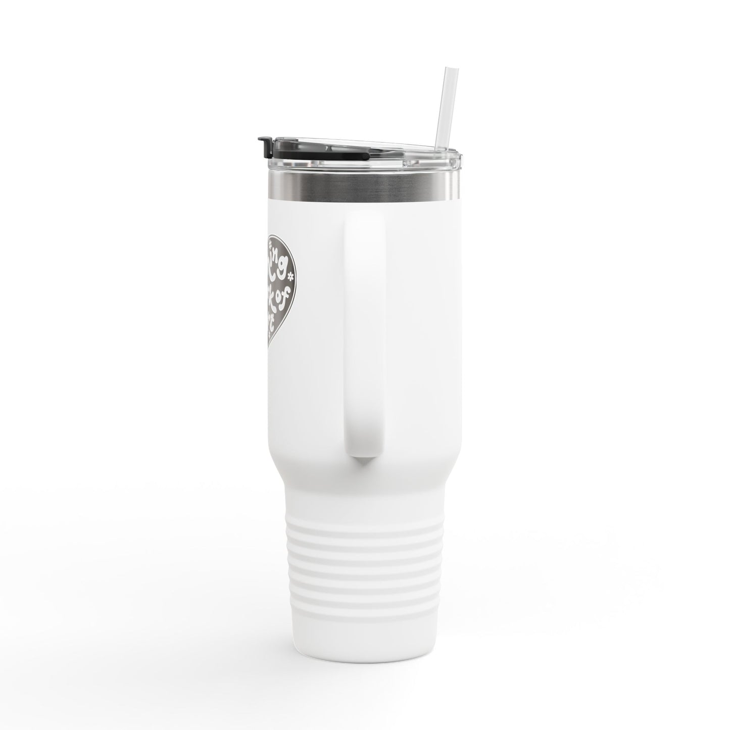 40oz Insulated Travel Mug – Teaching is a Work of Heart