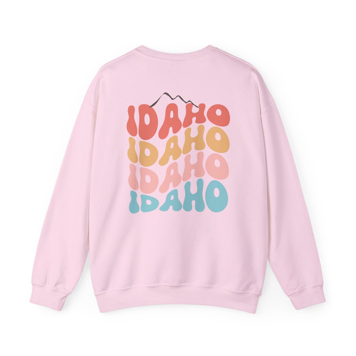 Idaho Retro Graphic Unisex Heavy Blend™ Crewneck Sweatshirt