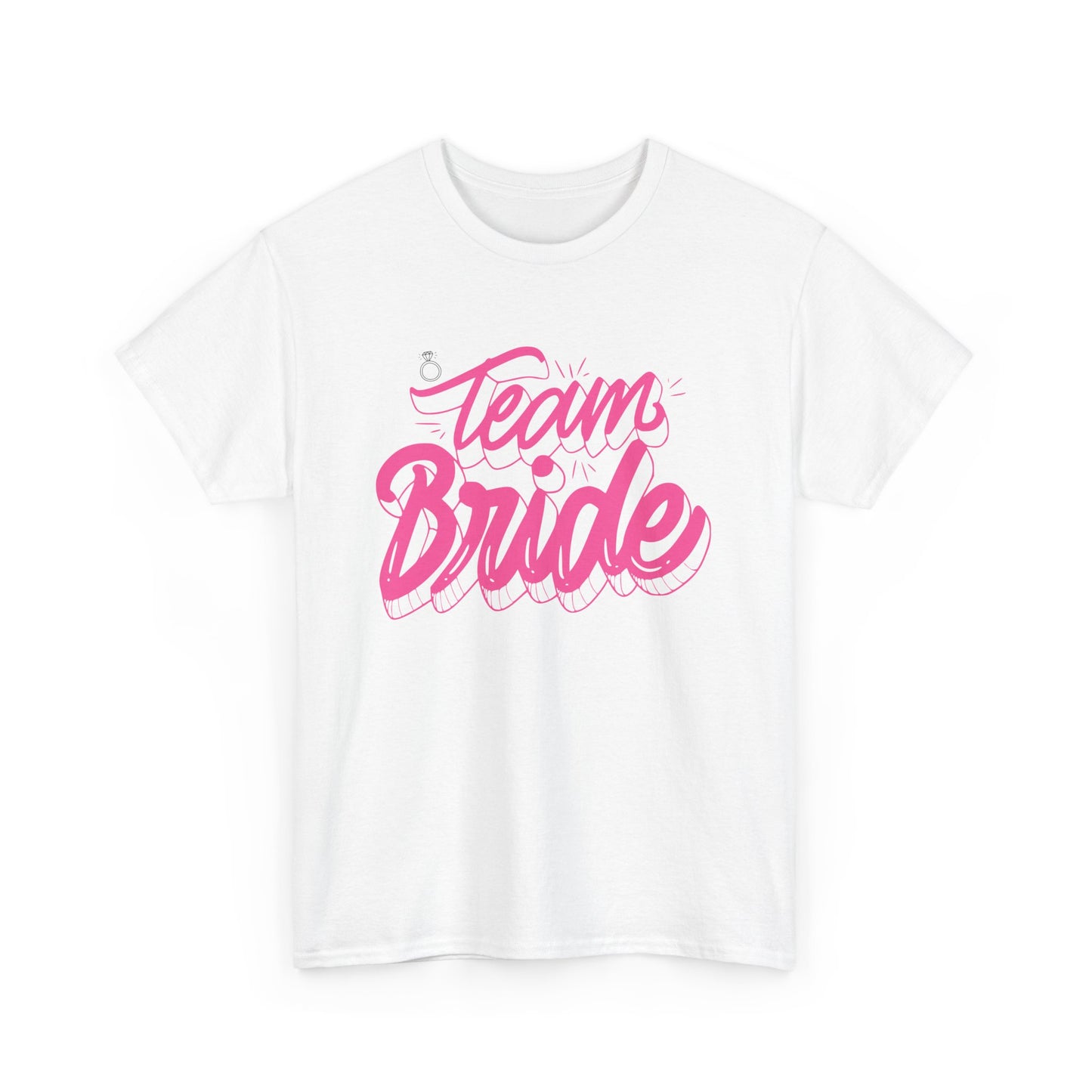 Team Bride Unisex Heavy Cotton Tee - Perfect for Bachelorette Parties!