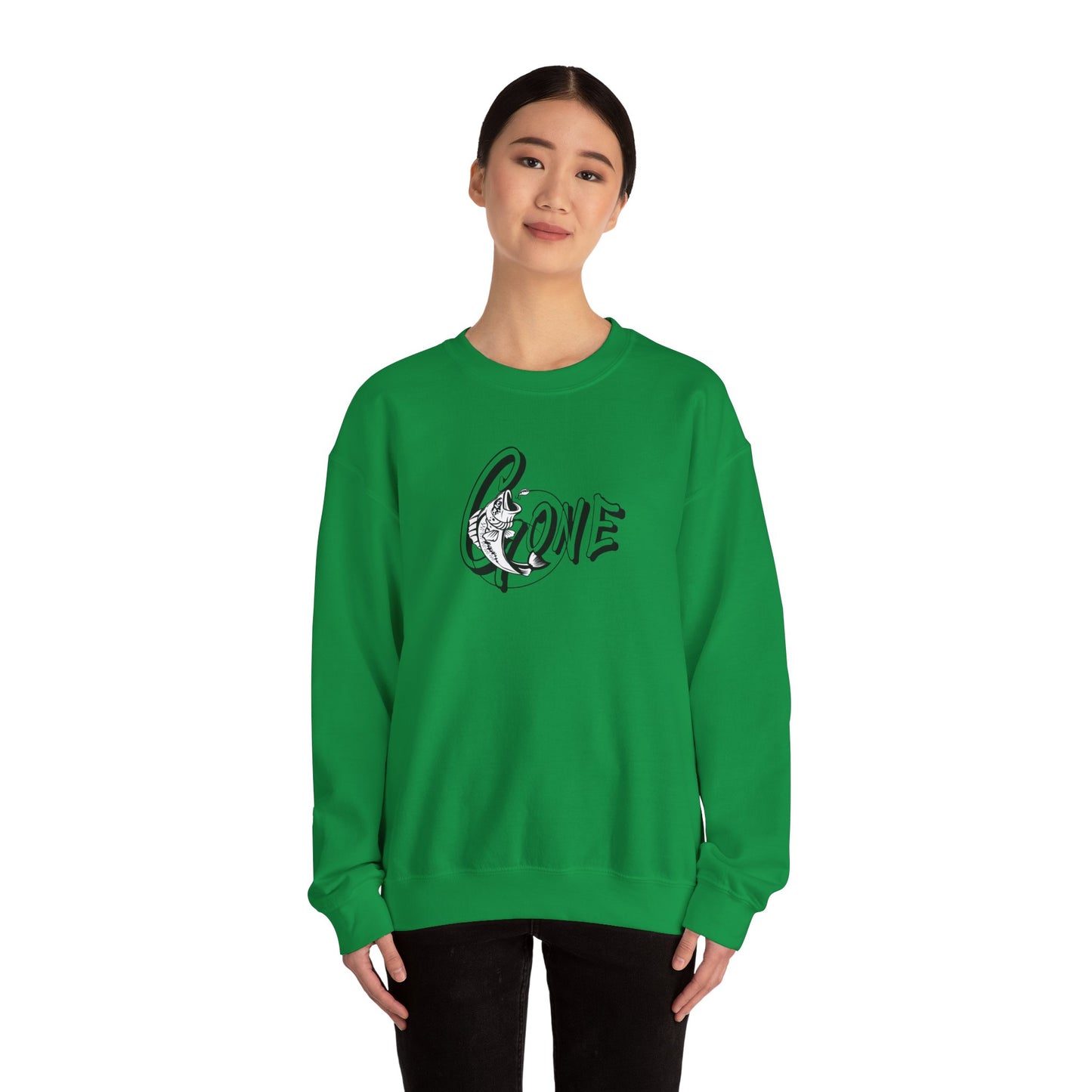 Gone Fishing - Unisex Crewneck Sweatshirt