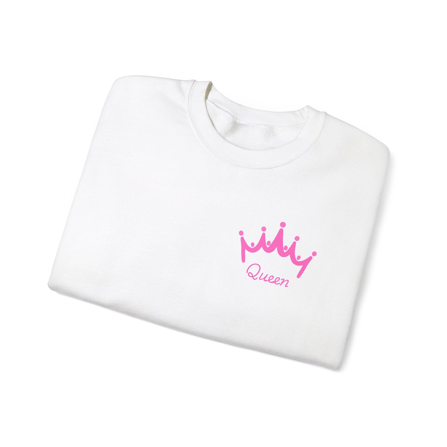 Queen Pageant Crown Unisex Crewneck Sweatshirt