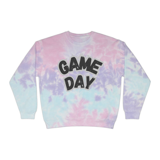 Unisex Tie-Dye Sweatshirt - 'Game Day' Comfort Apparel for Sports Fans