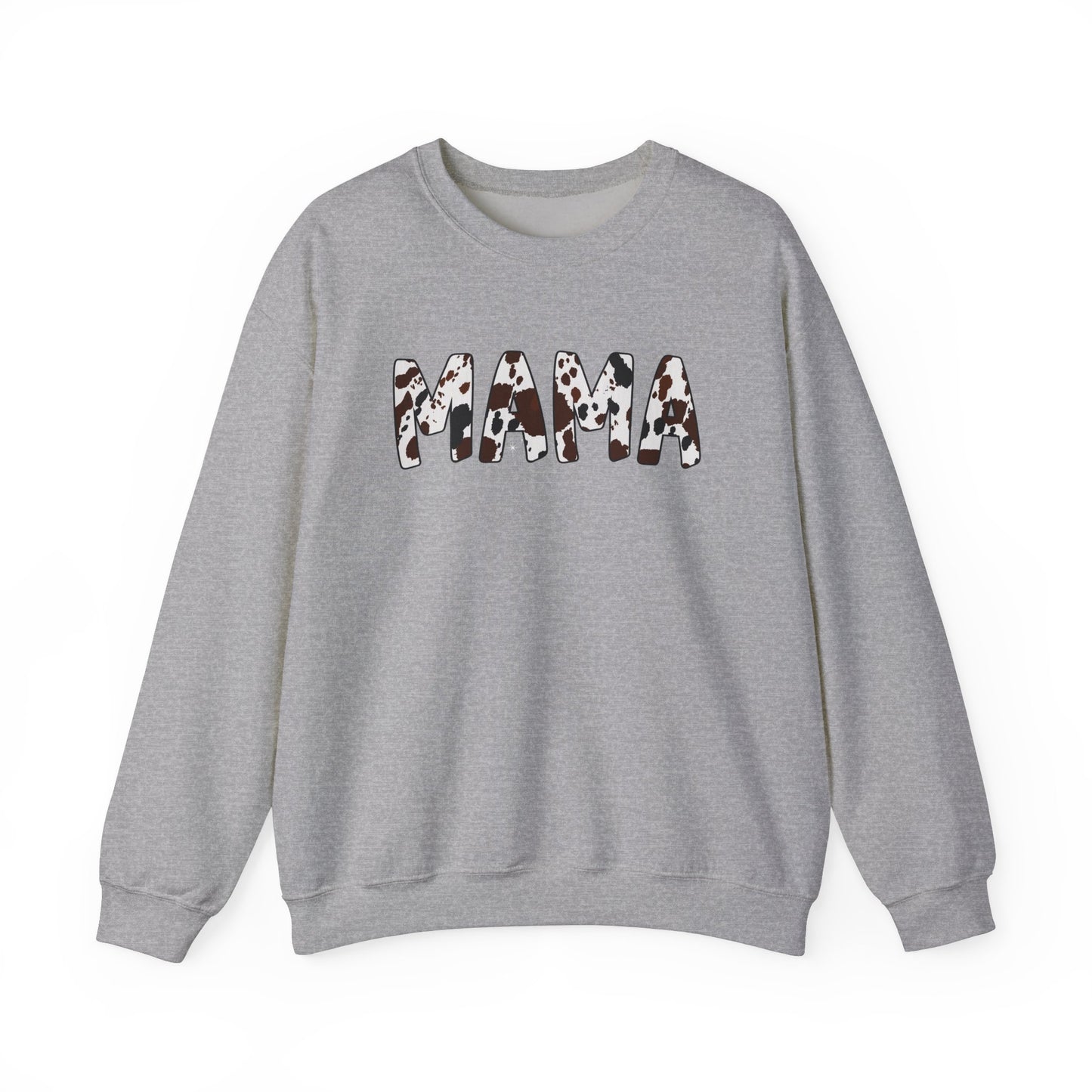 Mama Cow Crewneck Sweatshirt - Cozy Gift for Moms