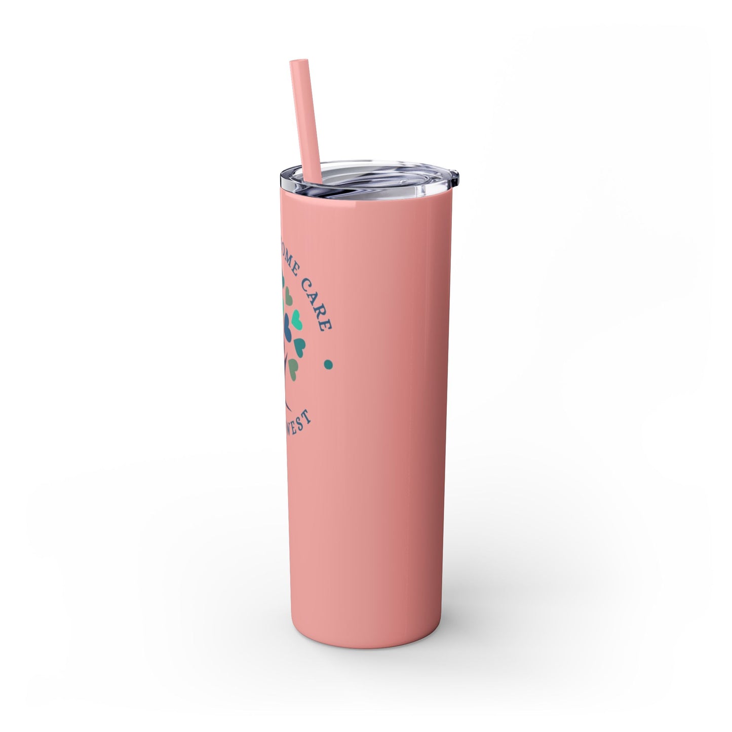 * Custom * Essential Home Care 20oz Skinny Tumbler with Straw