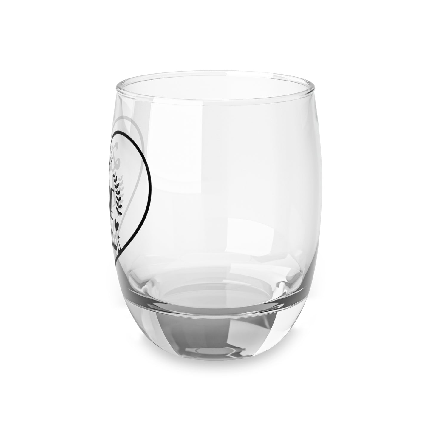 Love Like Jesus Whiskey Glass - Inspirational Glassware for Faith & Celebration