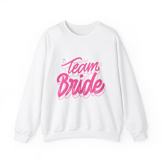 Team Bride Unisex Heavy Blend™ Crewneck Sweatshirt | Perfect for Bridal Parties & Celebrations