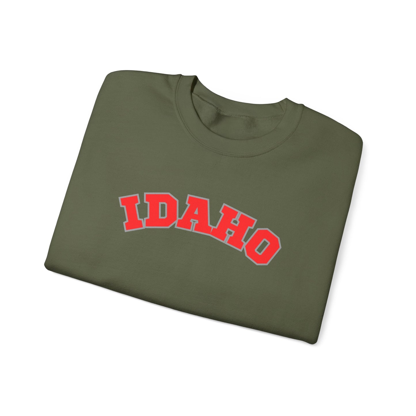 Idaho Unisex Heavy Blend Crewneck Sweatshirt - Cozy State Pride Apparel