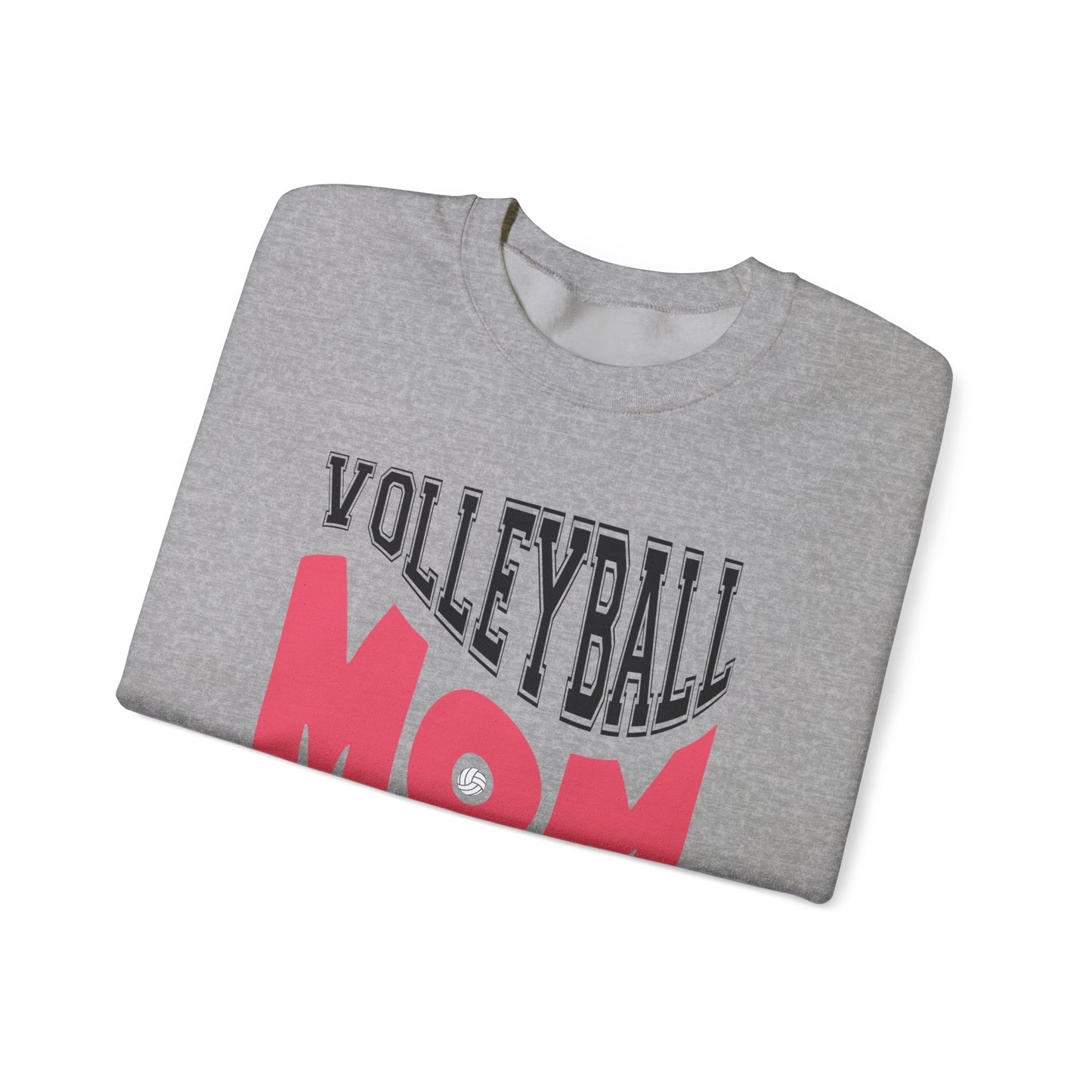 Volleyball Mom Crewneck Sweatshirt | Cozy & Stylish Gift for Sports Moms