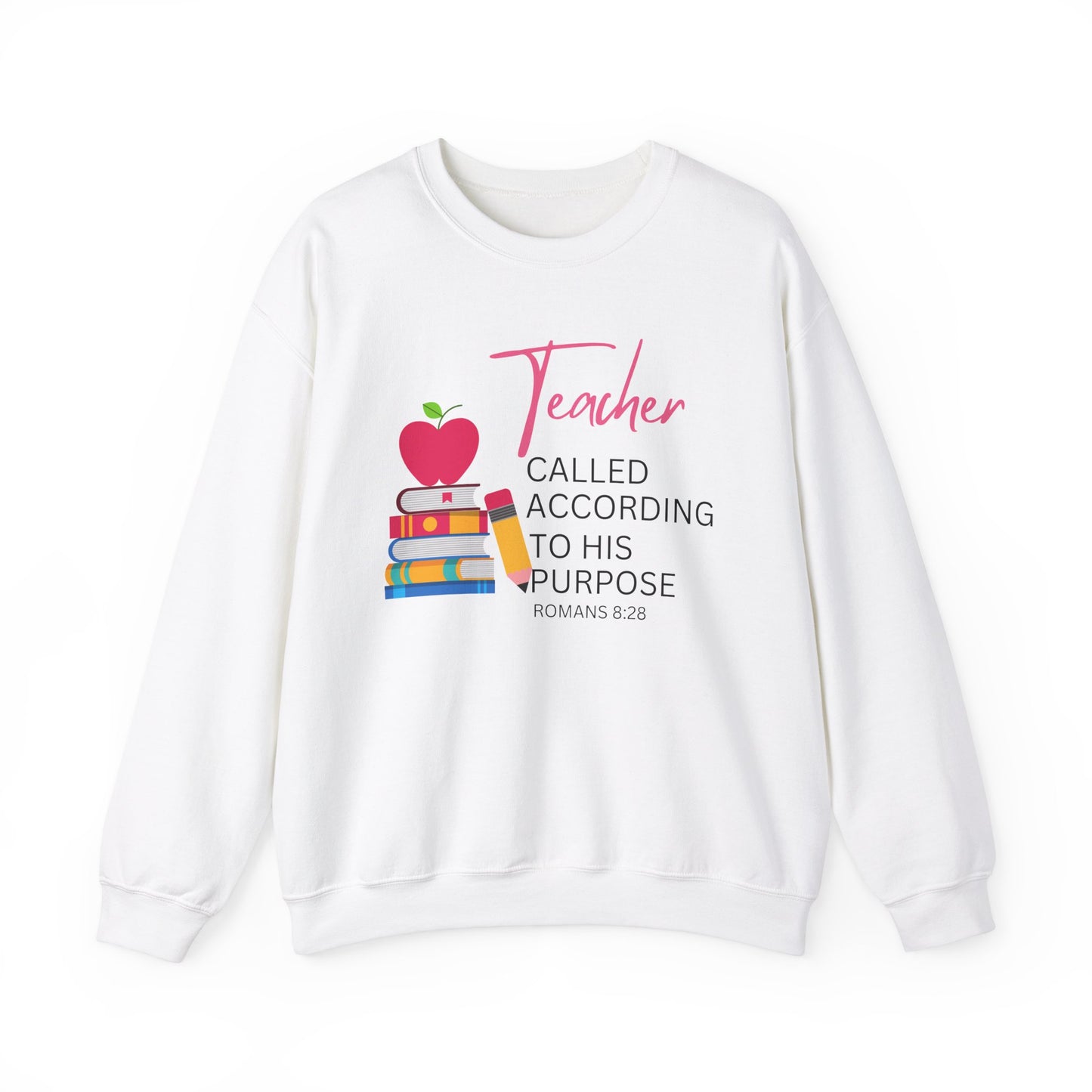 Teacher Purpose Sweatshirt - Inspirational Crewneck for Educators