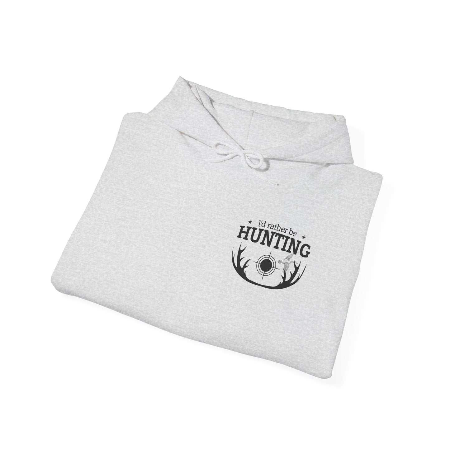 I'd Rather Be Hunting Unisex Heavy Blend Hoodie - Comfortable Outdoor Apparel