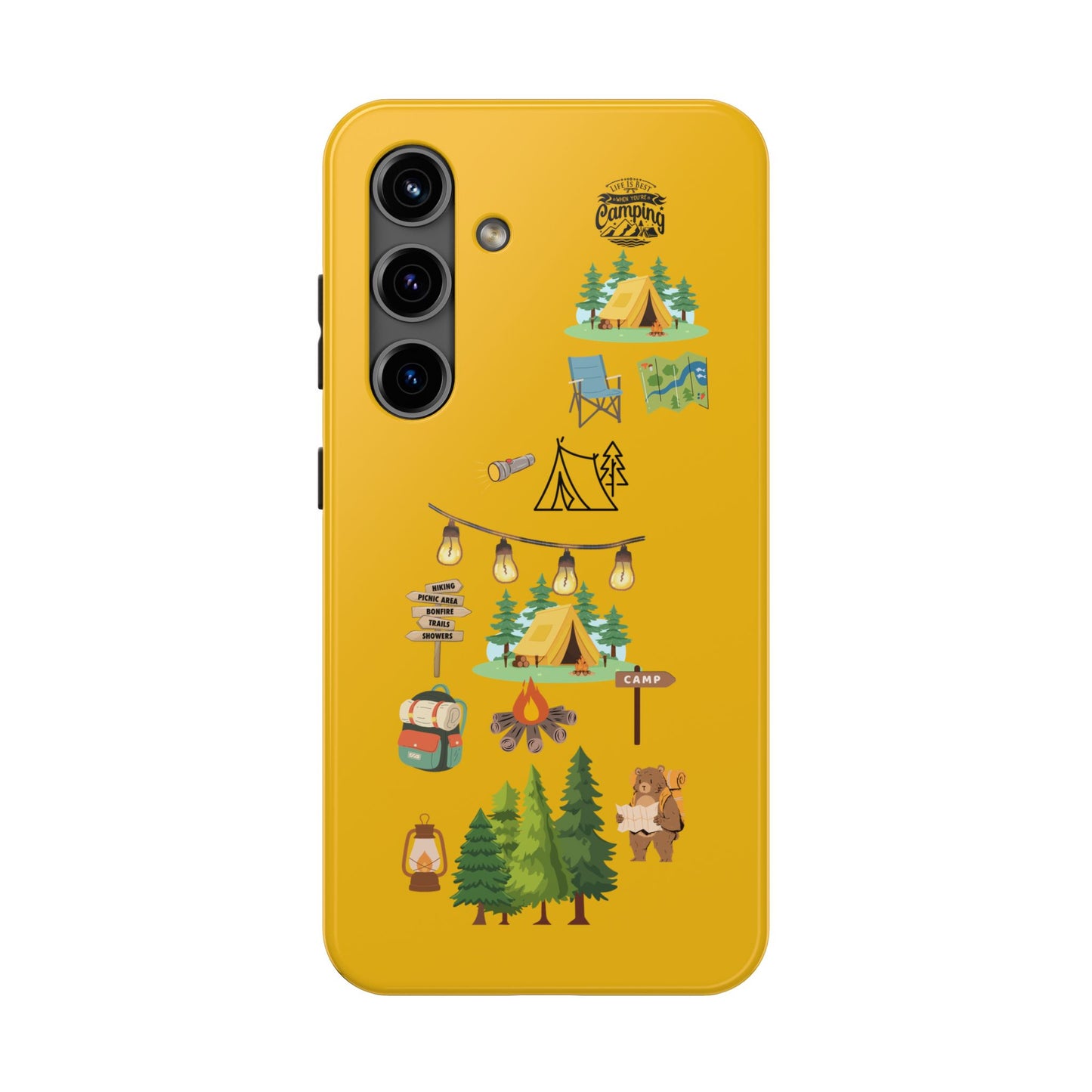 Adventure Vibe Tough Phone Case with Nature Designs