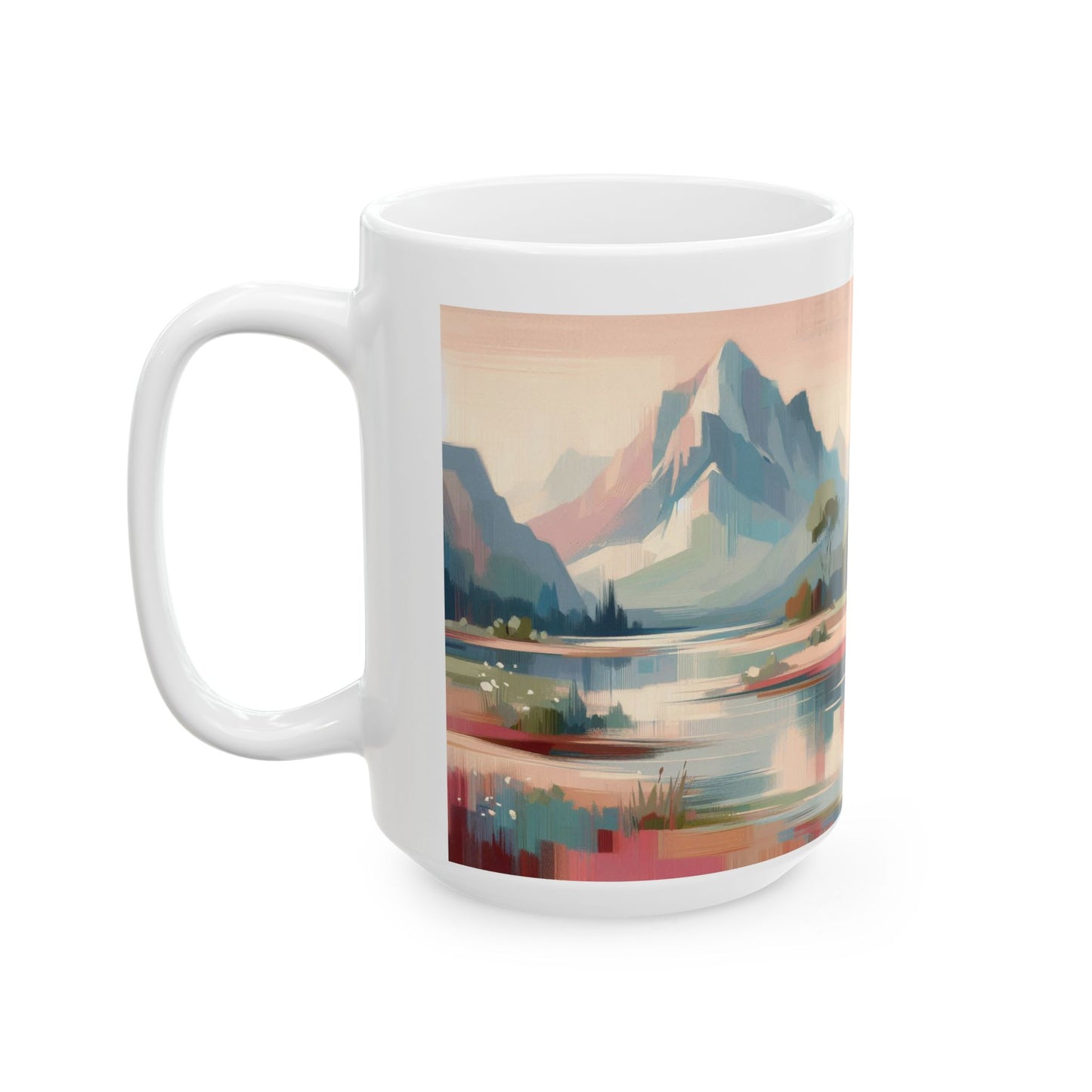 Serene Landscape Ceramic Mug - Perfect for Nature Lovers