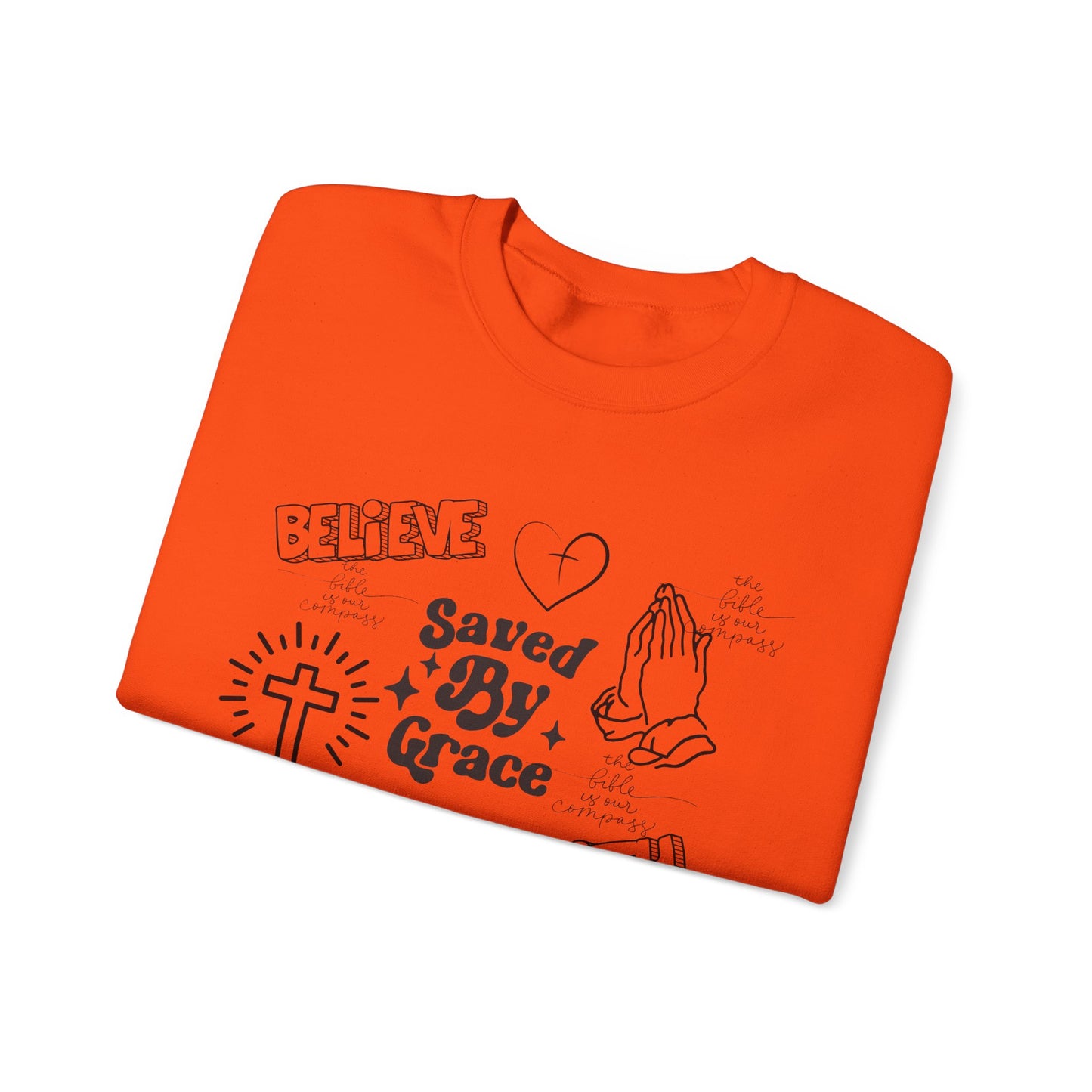 Faith & Grace Crewneck Sweatshirt - Unisex Heavy Blend™ - Perfect for Everyday Inspiration