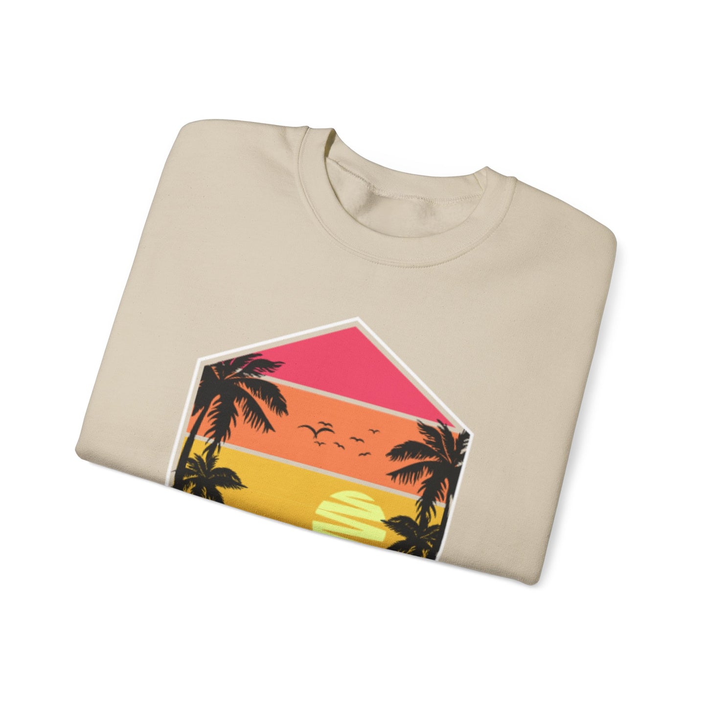 Surfing Hang Loose - Unisex Heavy Blend™ Crewneck Sweatshirt