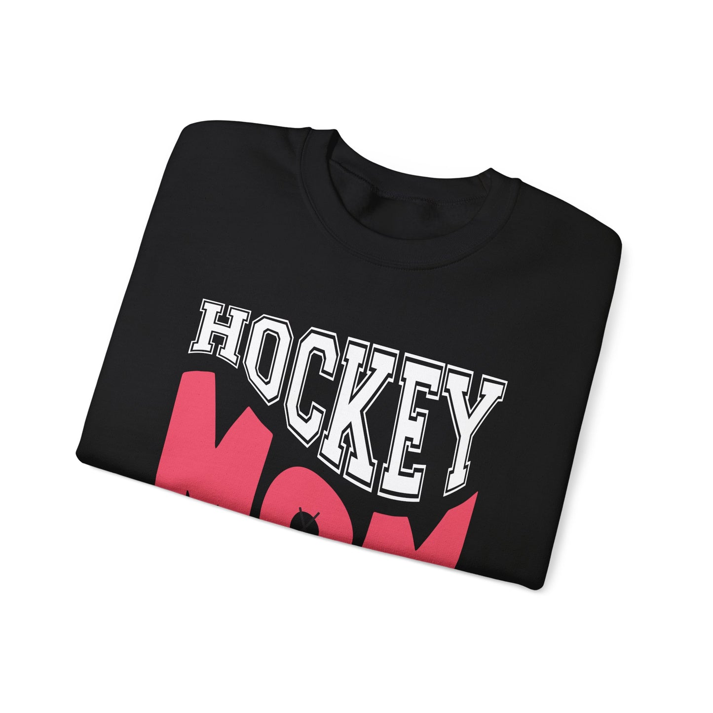 Hockey Mom Unisex Heavy Blend Crewneck Sweatshirt - Perfect Gift for Sports Enthusiasts