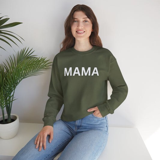 Mama Crewneck Sweatshirt | Cozy Unisex Heavy Blend™ Sweatshirt for Moms