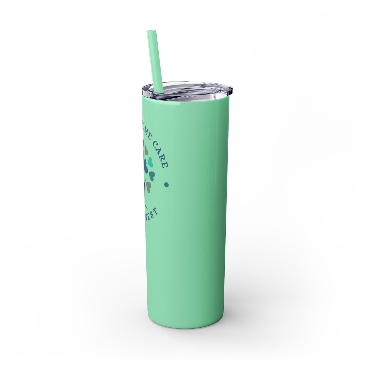 * Custom * Essential Home Care 20oz Skinny Tumbler with Straw