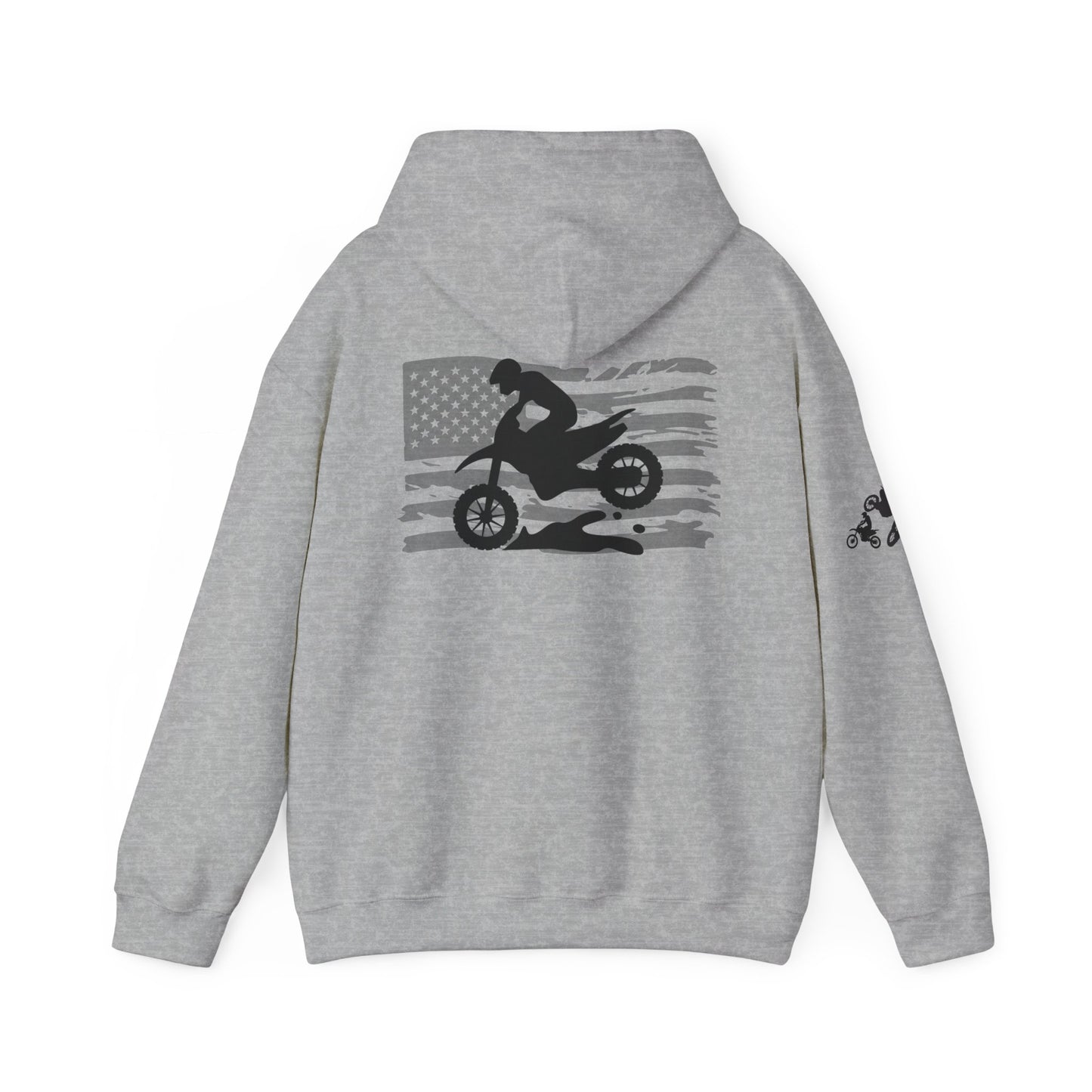 Motocross America Race Hooded Sweatshirt - Unisex Heavy Blend™