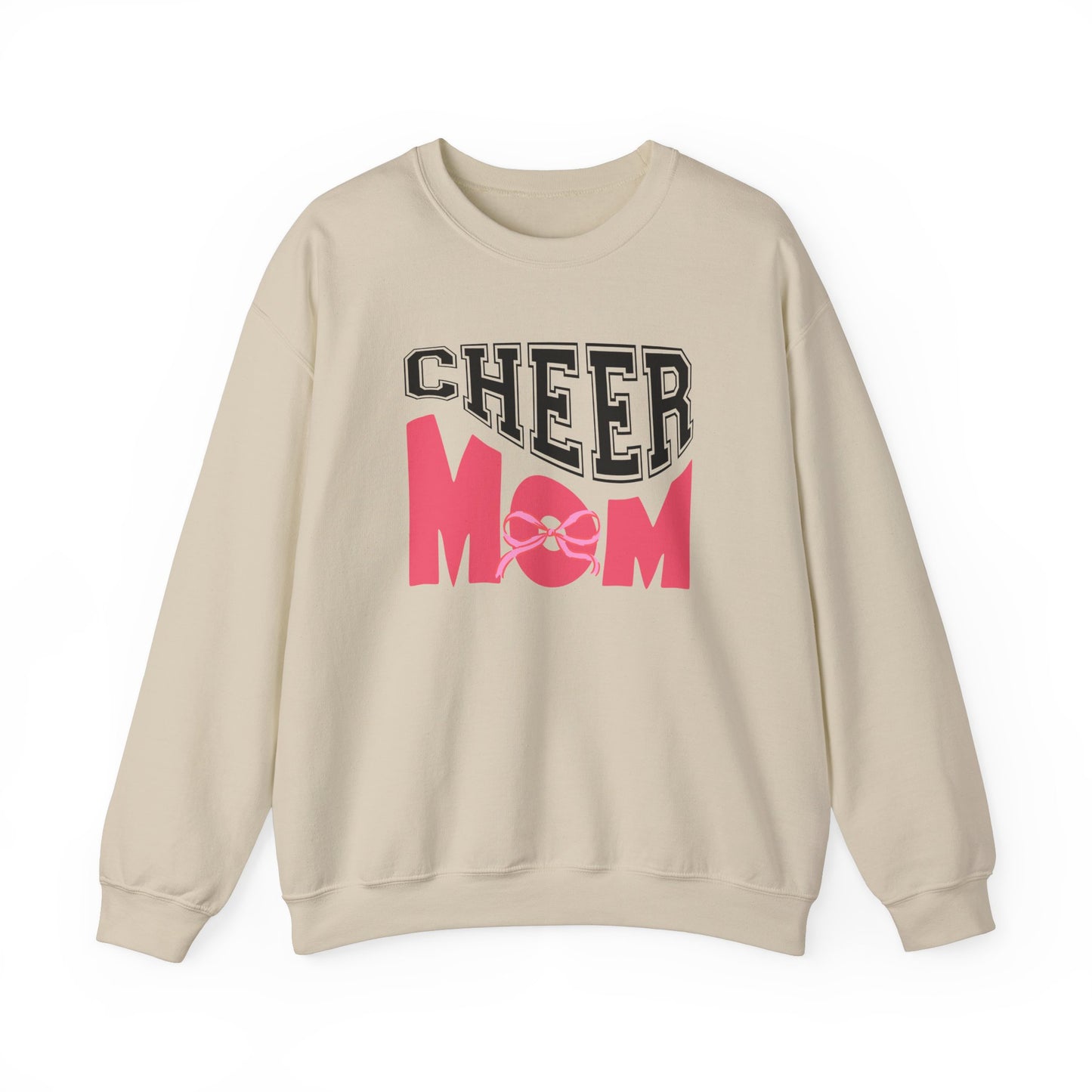 Cheer Mom Unisex Heavy Blend Crewneck Sweatshirt - Perfect Gift for Cheerleading Moms