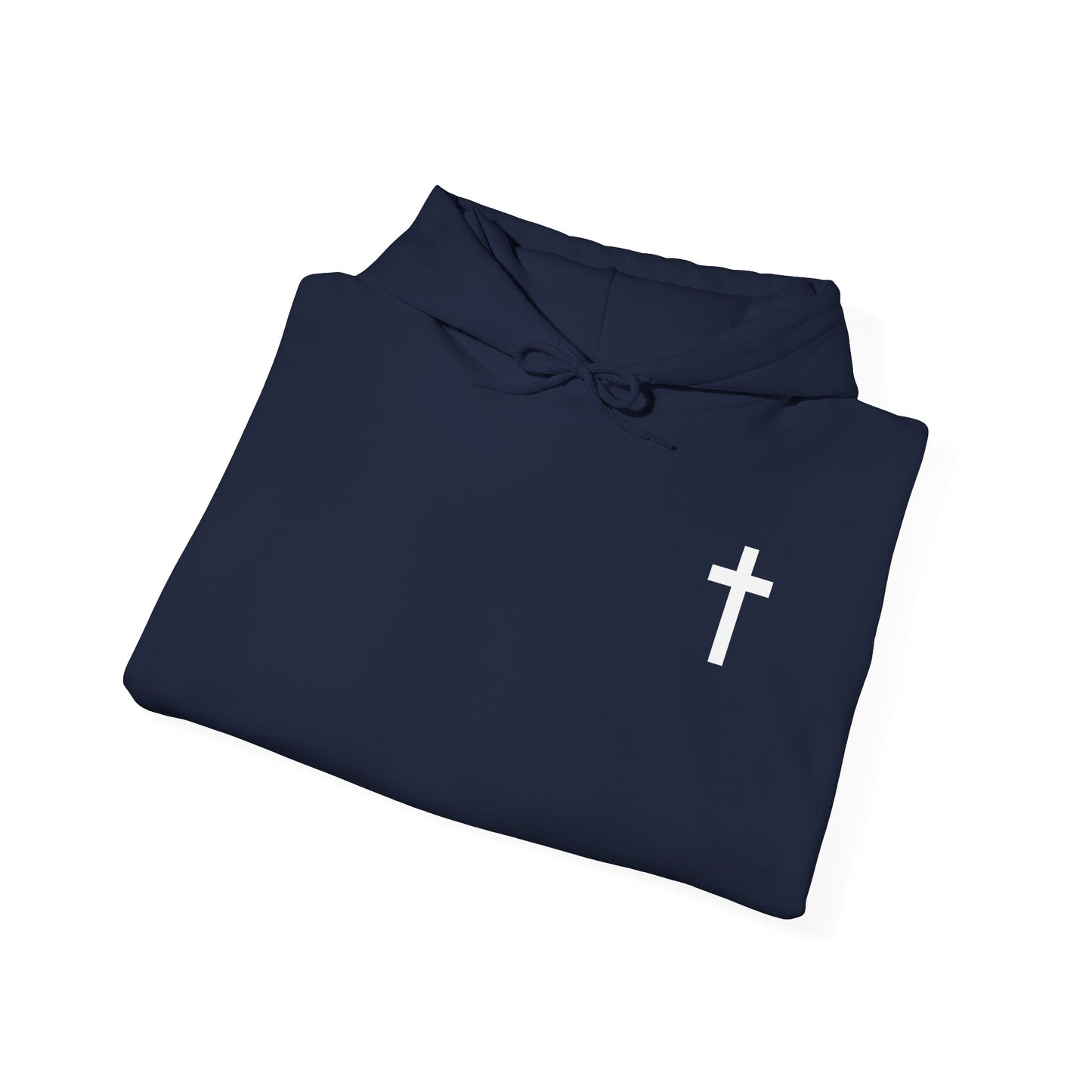 Faith Cross Unisex Heavy Blend™ Hooded Sweatshirt - Comfortable & Stylish for All Occasions